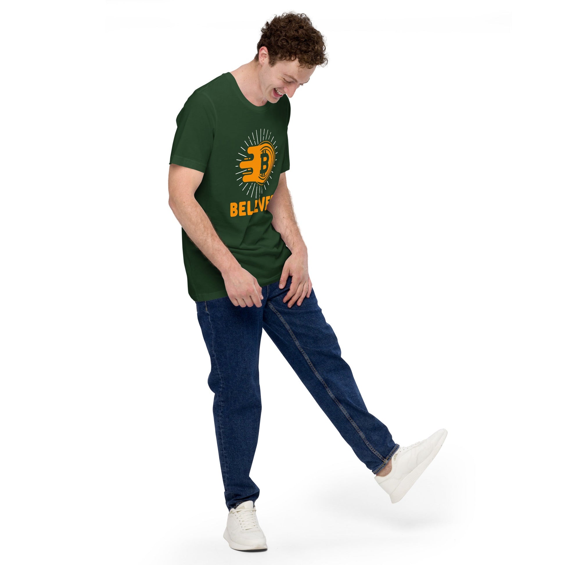 Bitcoin Believer Unisex t-shirt by DarkByteGear