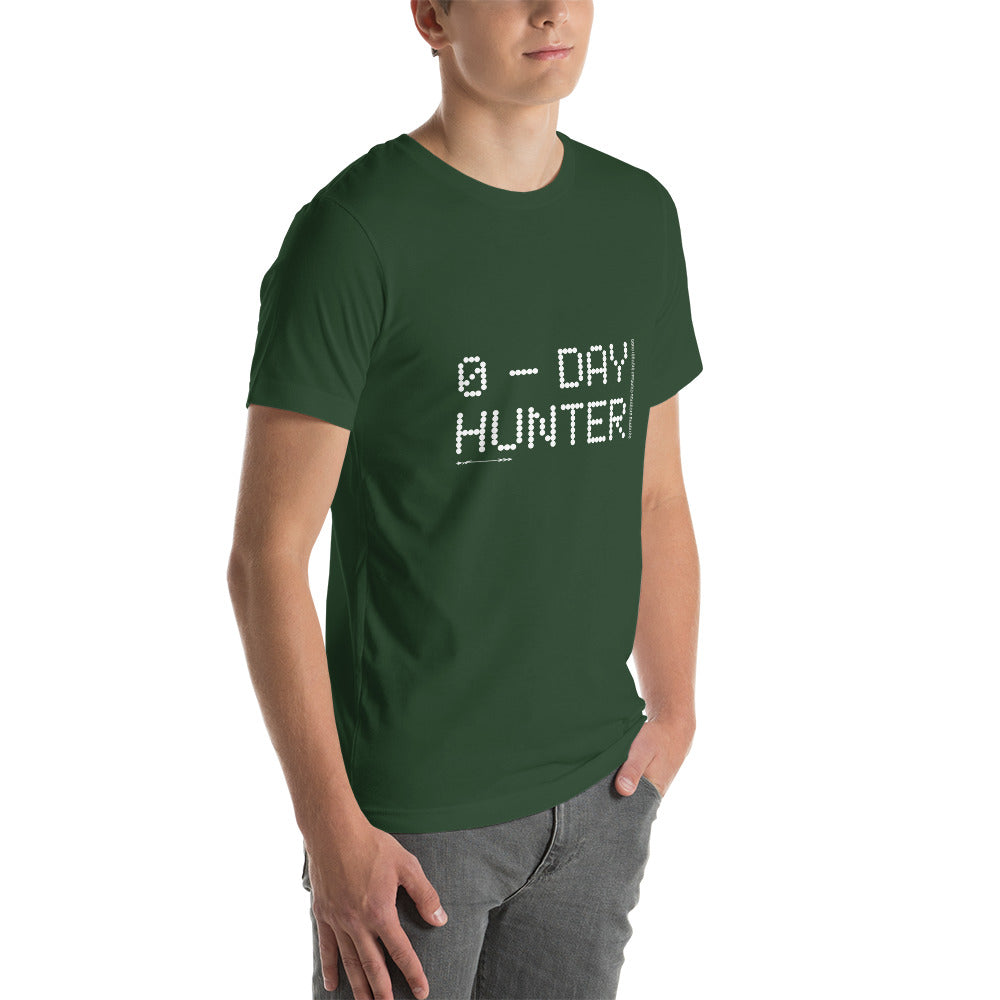 0-day Hunter V2 Unisex t-shirt by DarkByteGear