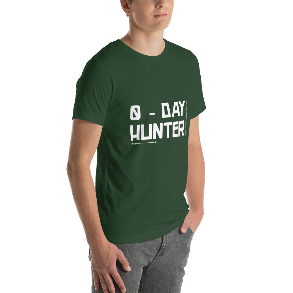 0-day hunter V5 Unisex t-shirt by DarkByteGear