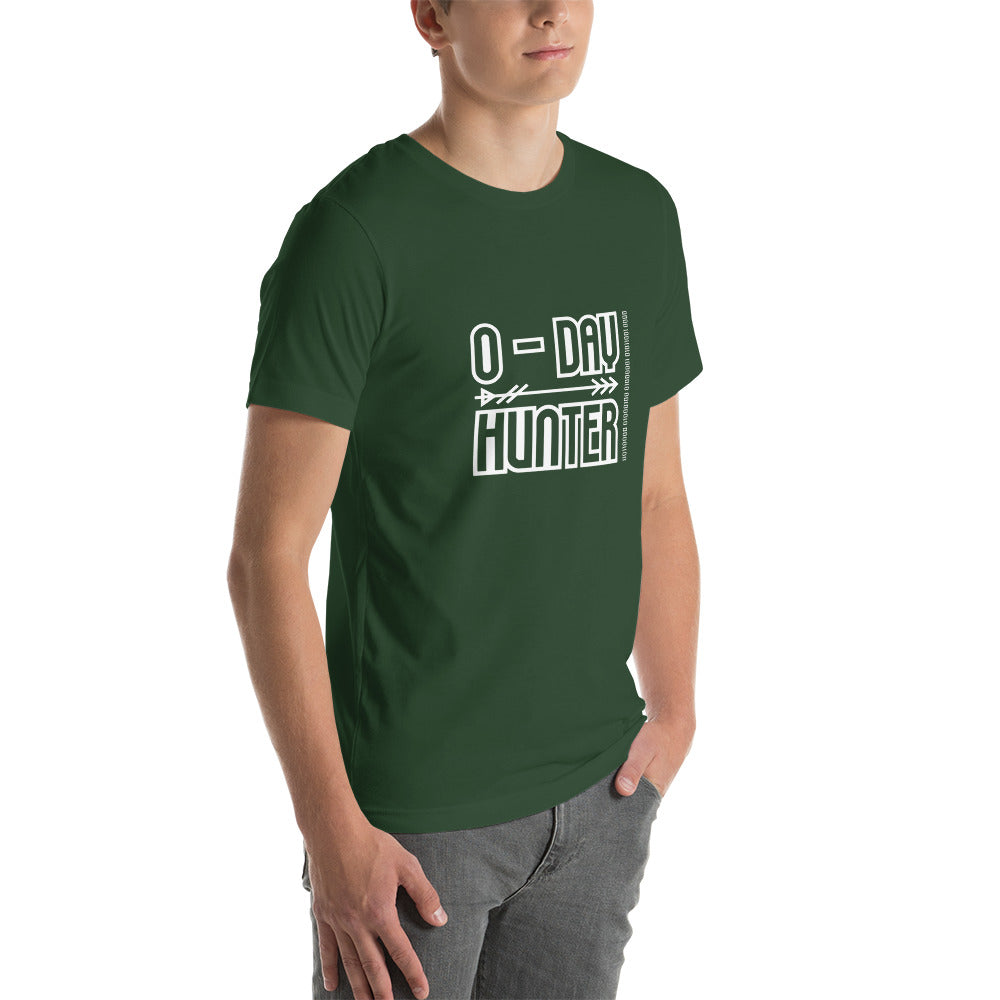 0-day hunter V6 - Unisex t-shirt by DarkByteGear