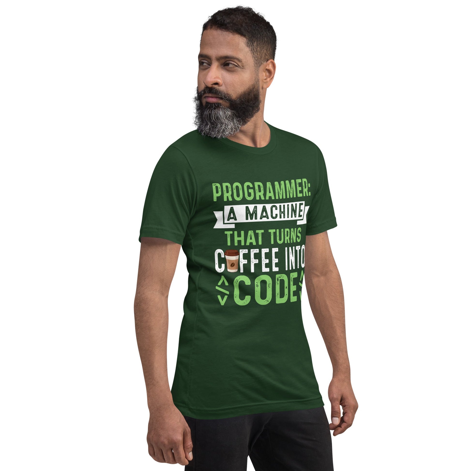 Programmer Def Green Unisex t-shirt by DarkByteGear