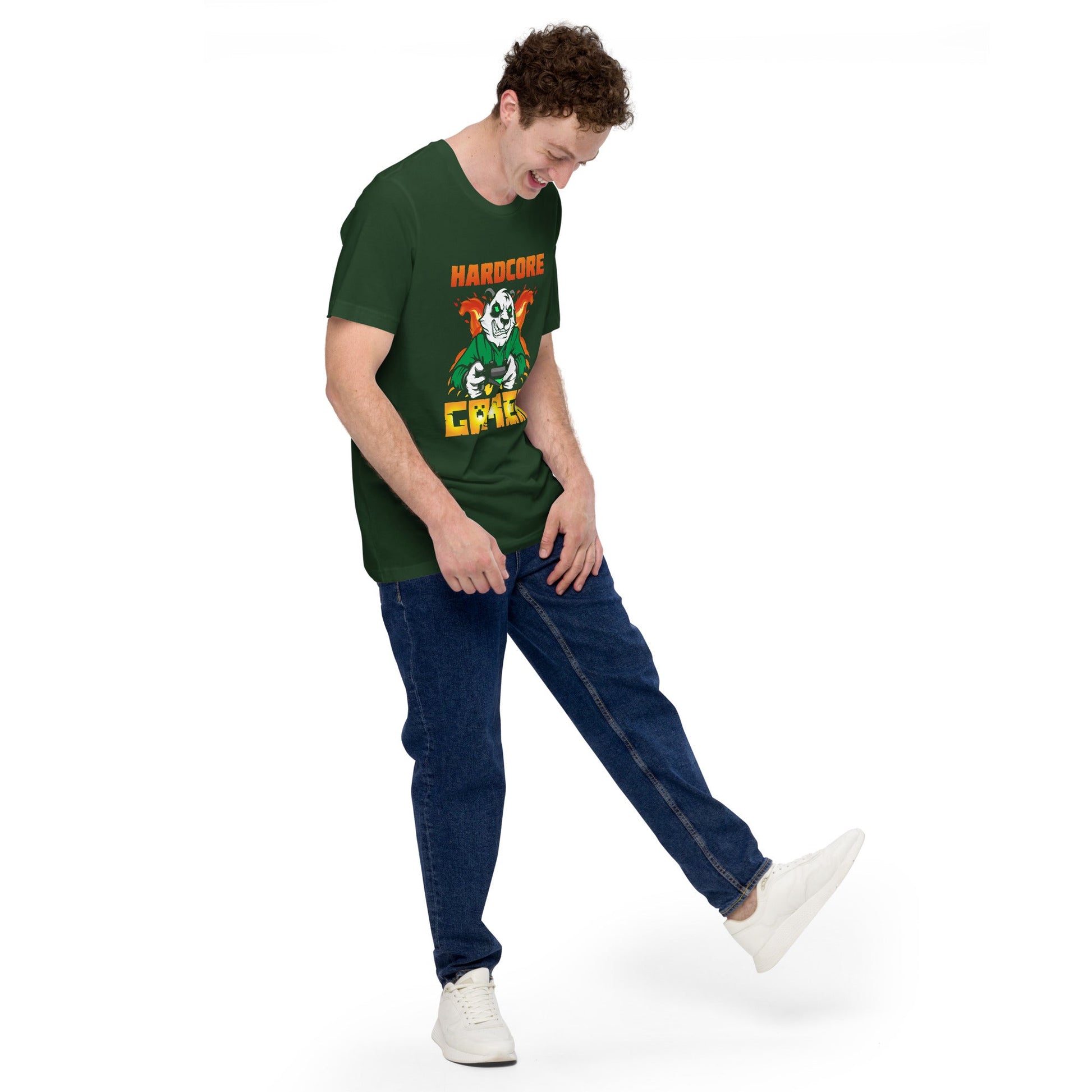 Hard Core Gamer Unisex t-shirt by DarkByteGear