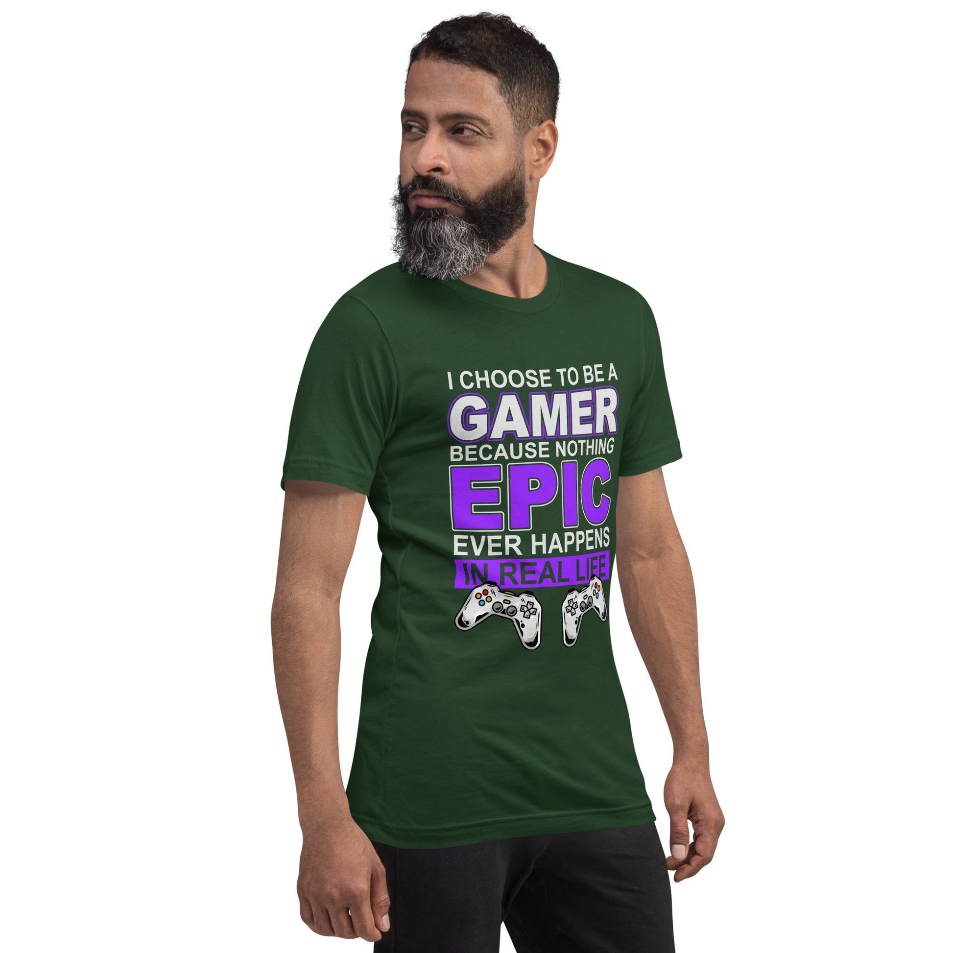 Gamer Epic in Real Life - Unisex t-shirt by DarkByteGear
