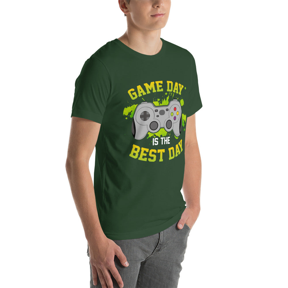 Game Day is the Best Day - Unisex t-shirt by DarkByteGear
