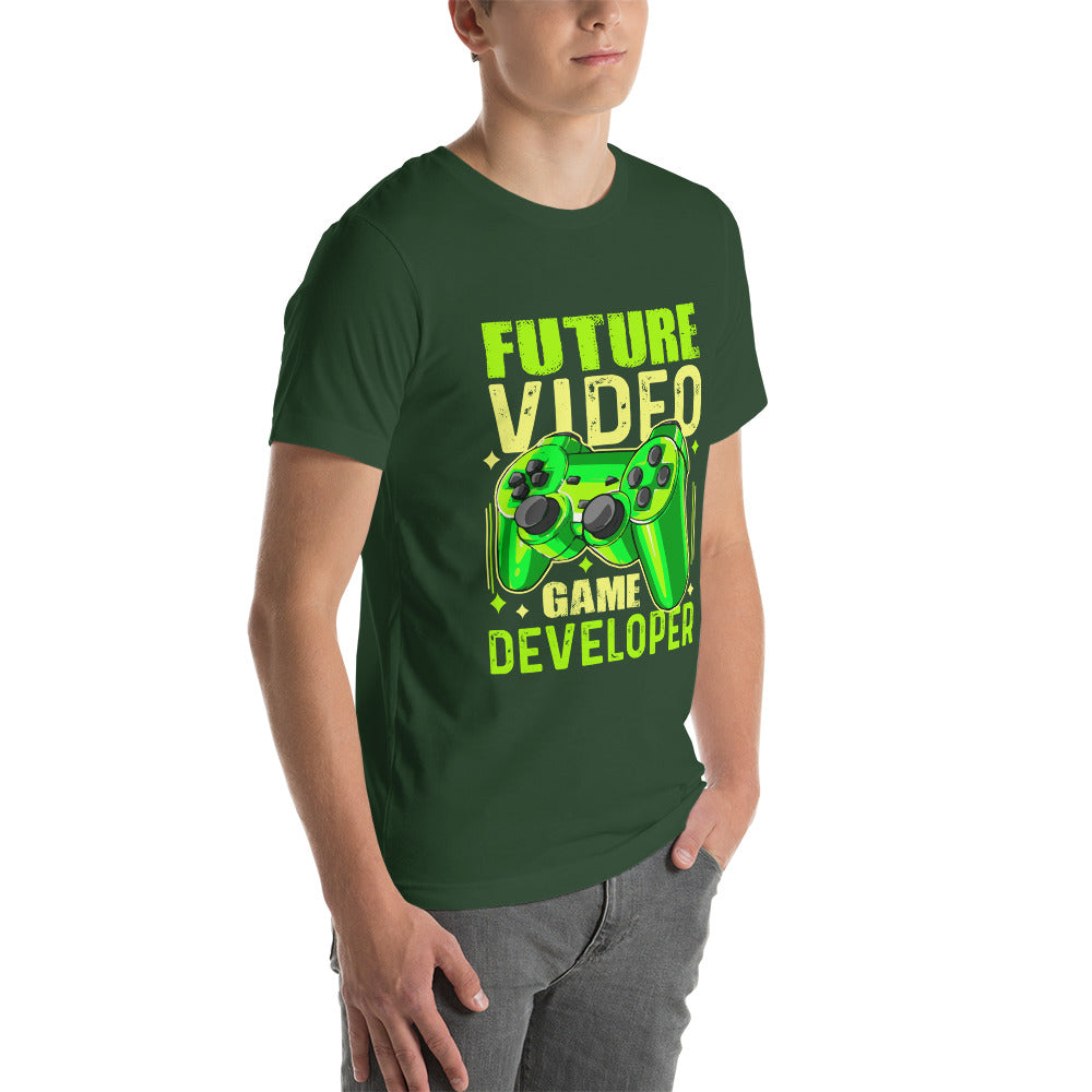 Future Video Game Developer - Unisex t-shirt by DarkByteGear