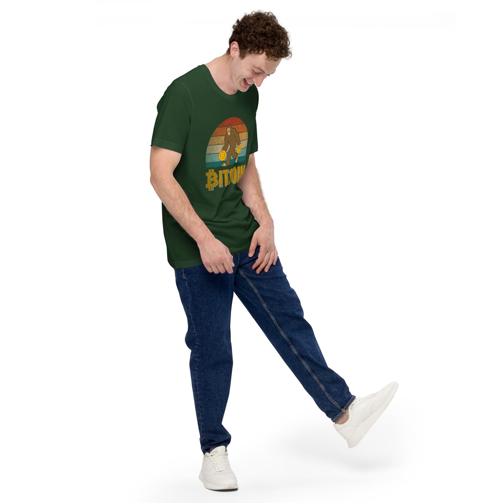 Bitcoin Ape - Unisex t-shirt by DarkByteGear