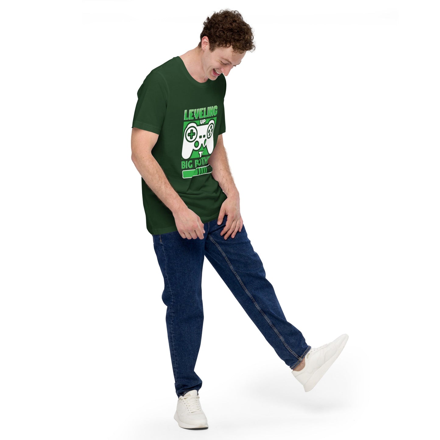 Levelling Up to Big Brother - Unisex t-shirt by DarkByteGear