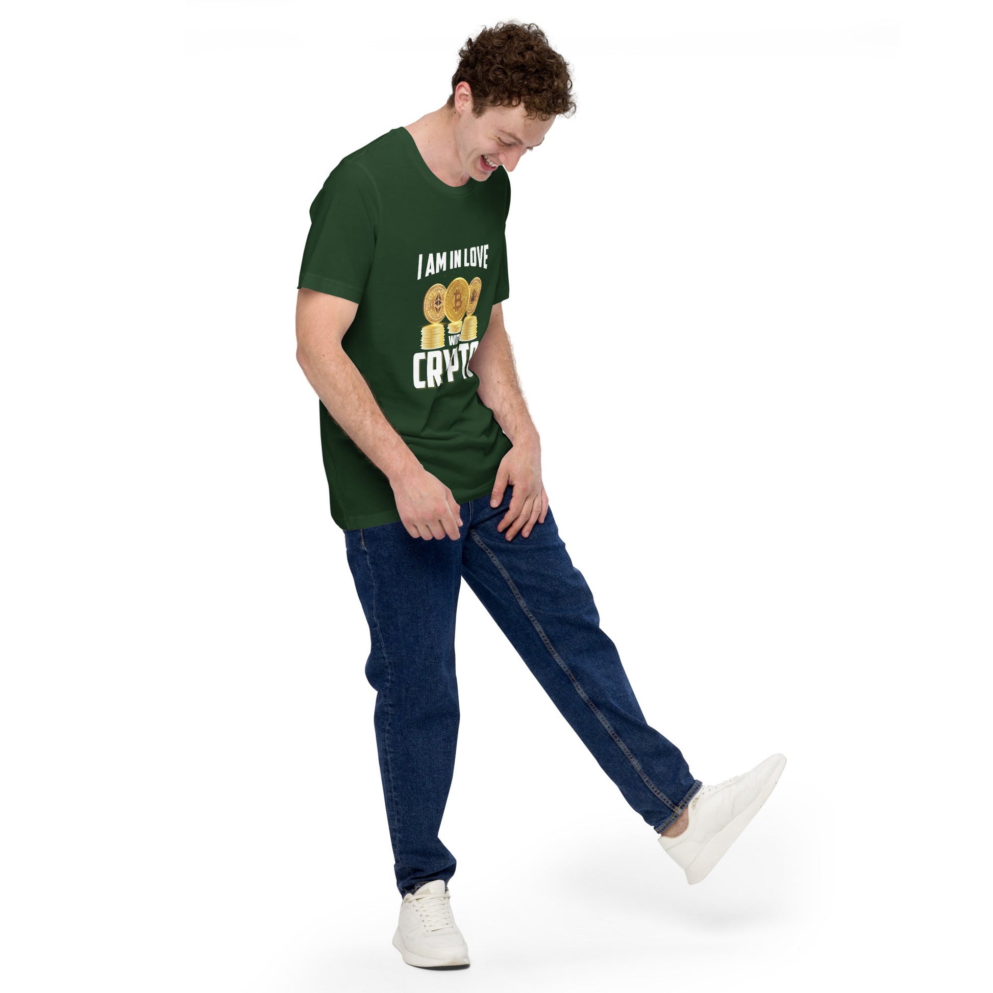 I am in love with Crypto Unisex t-shirt by DarkByteGear