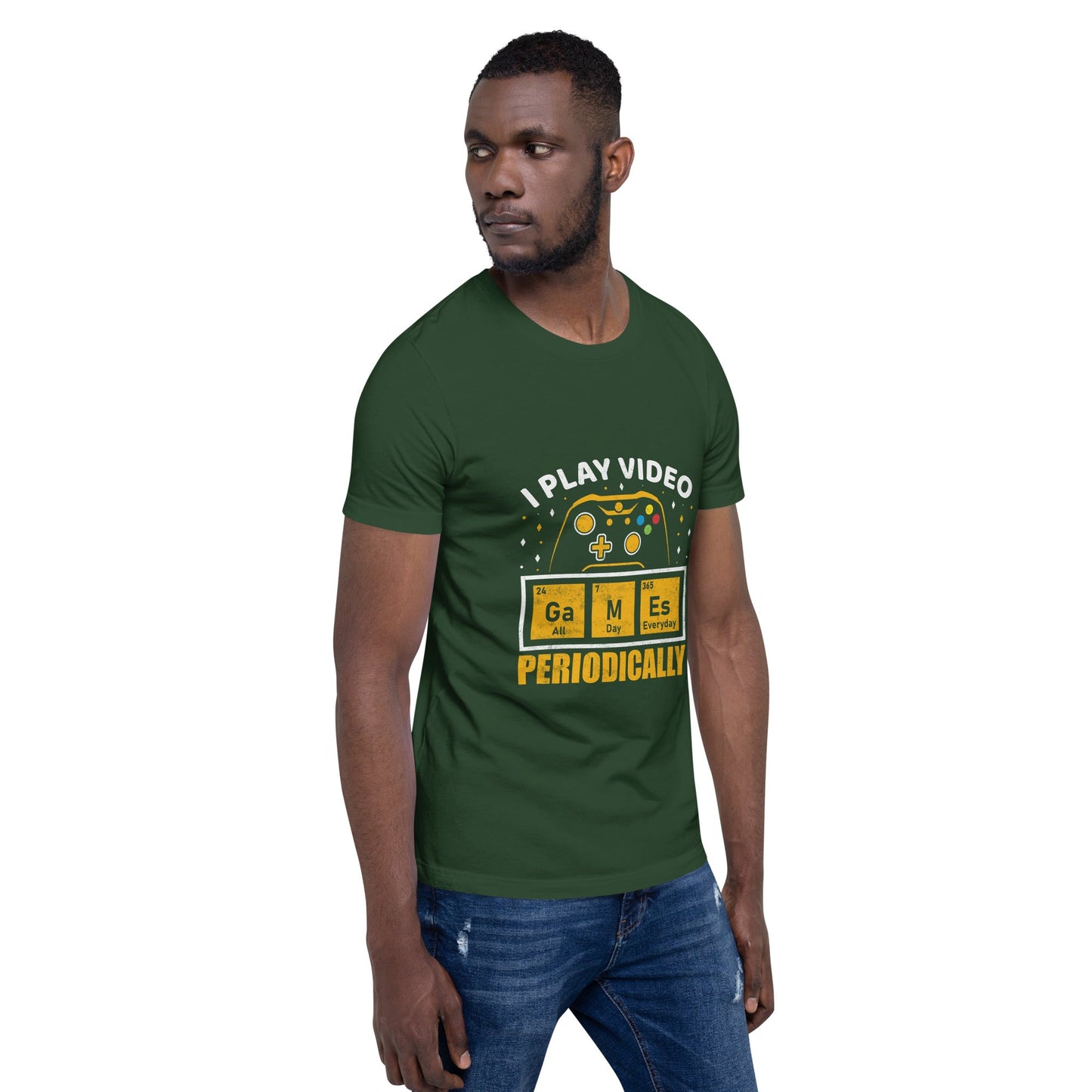 I Play Videogames Periodically - Unisex t-shirt by DarkByteGear