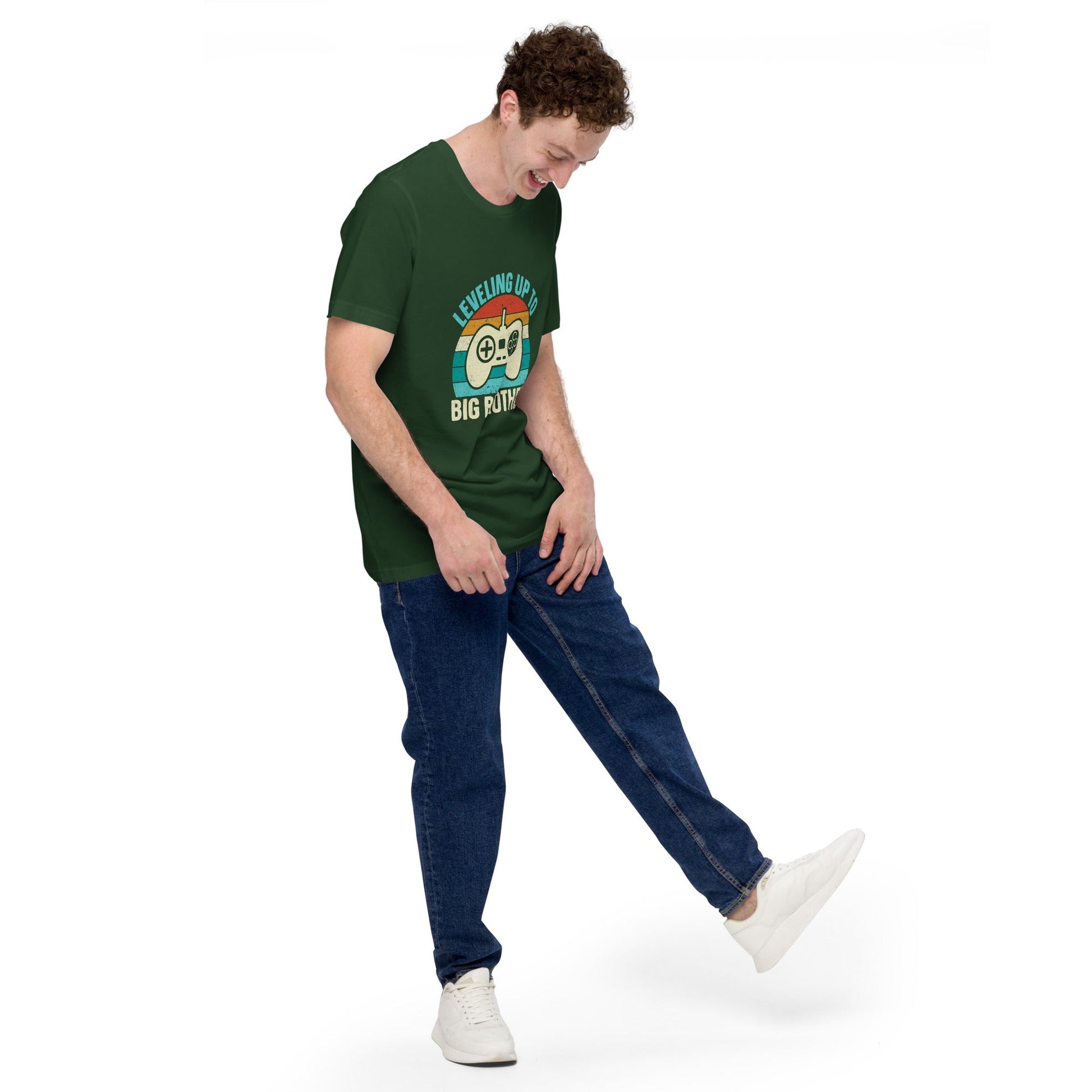 Levelling up to Big Brother V2 - T-Shirt by DarkByteGear