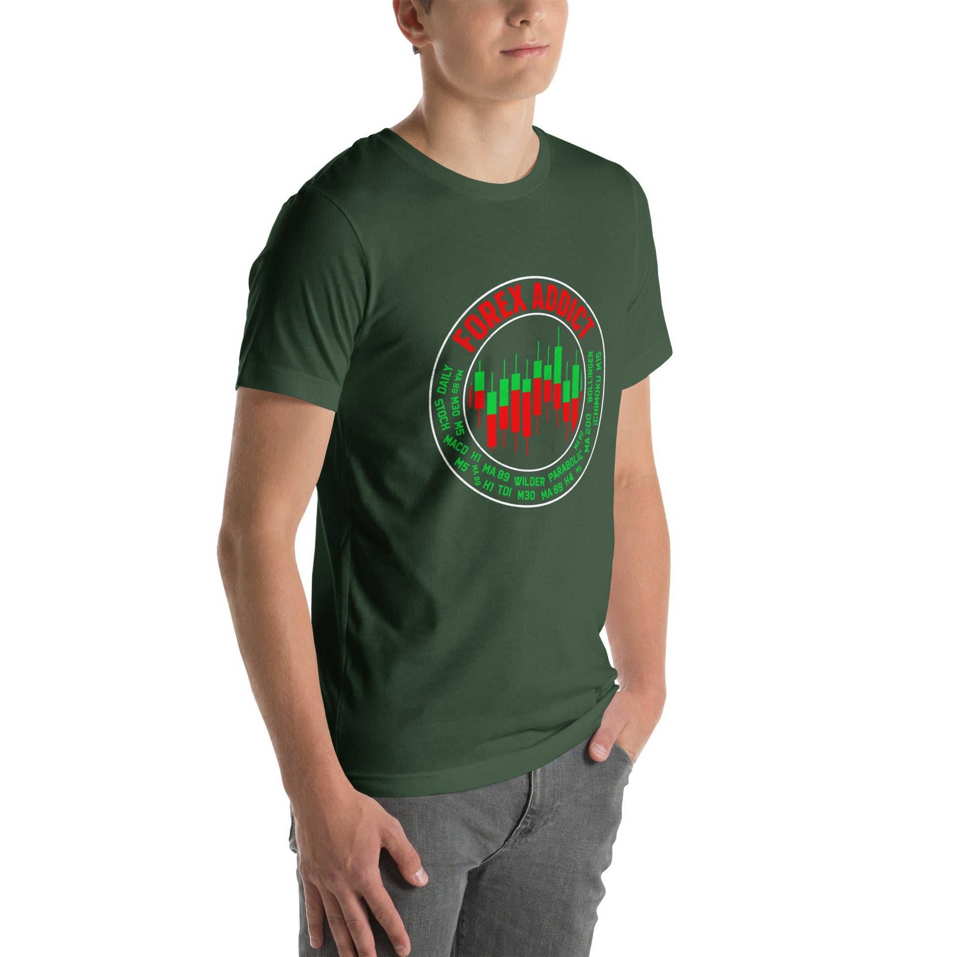 Forex Addict ( RK ) - Unisex t-shirt by DarkByteGear
