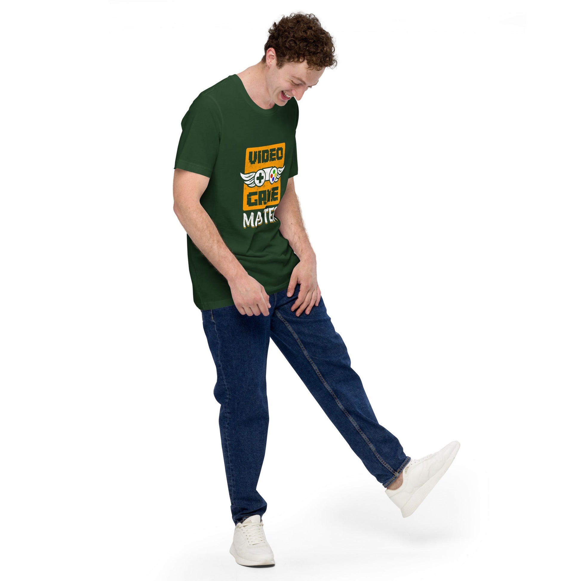 VIDEO GAME MASTER (MAHFUZ) - Unisex t-shirt by DarkByteGear
