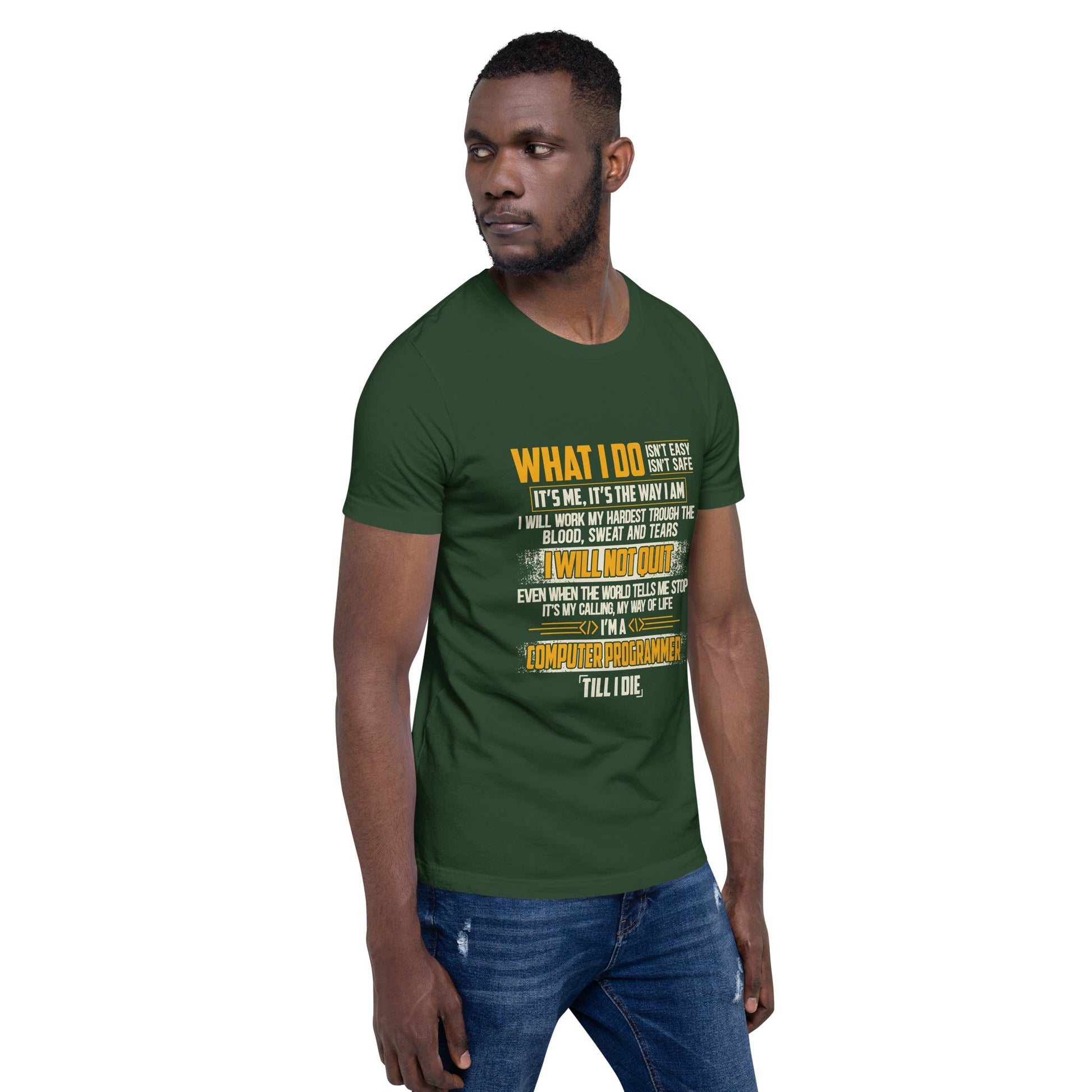 What I do - Unisex t-shirt by DarkByteGear