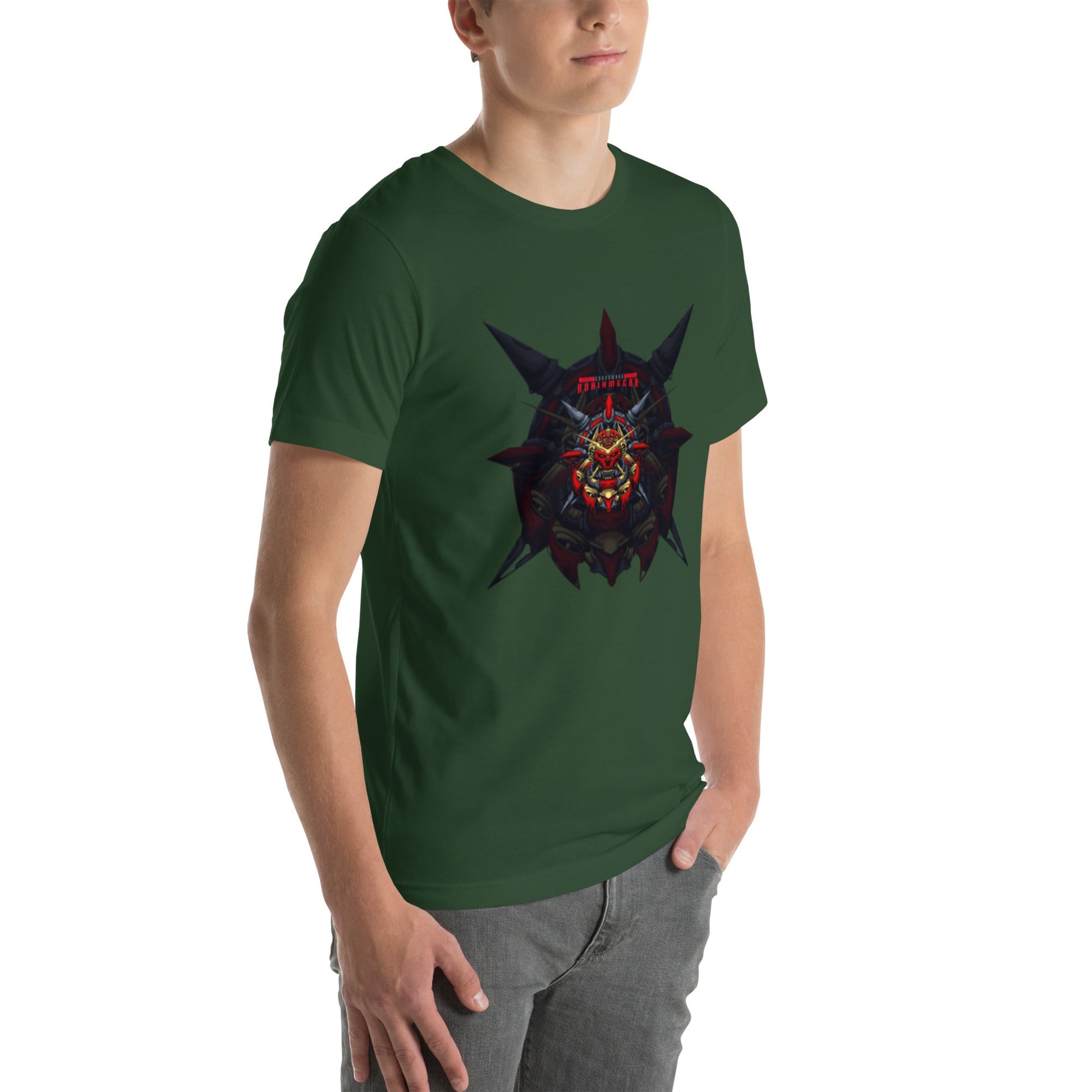 Cyberware Ronin Mecha - Unisex t-shirt by DarkByteGear