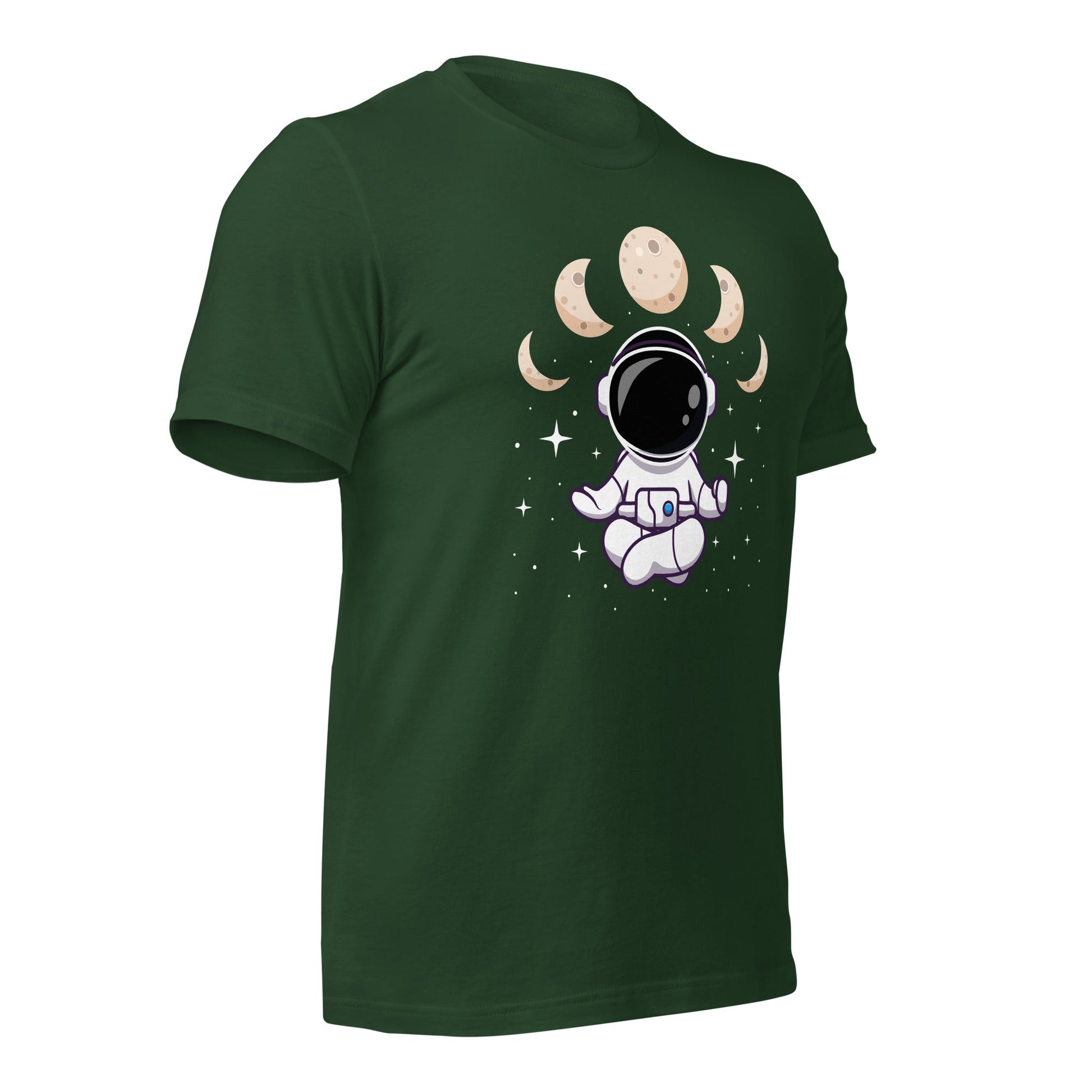 Astronaut Meditation - Unisex t-shirt by DarkByteGear