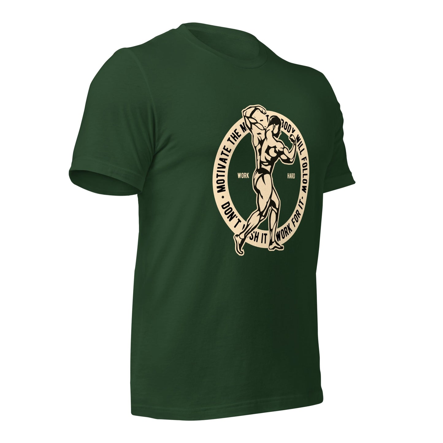Motivate the Mind - Unisex t-shirt by DarkByteGear