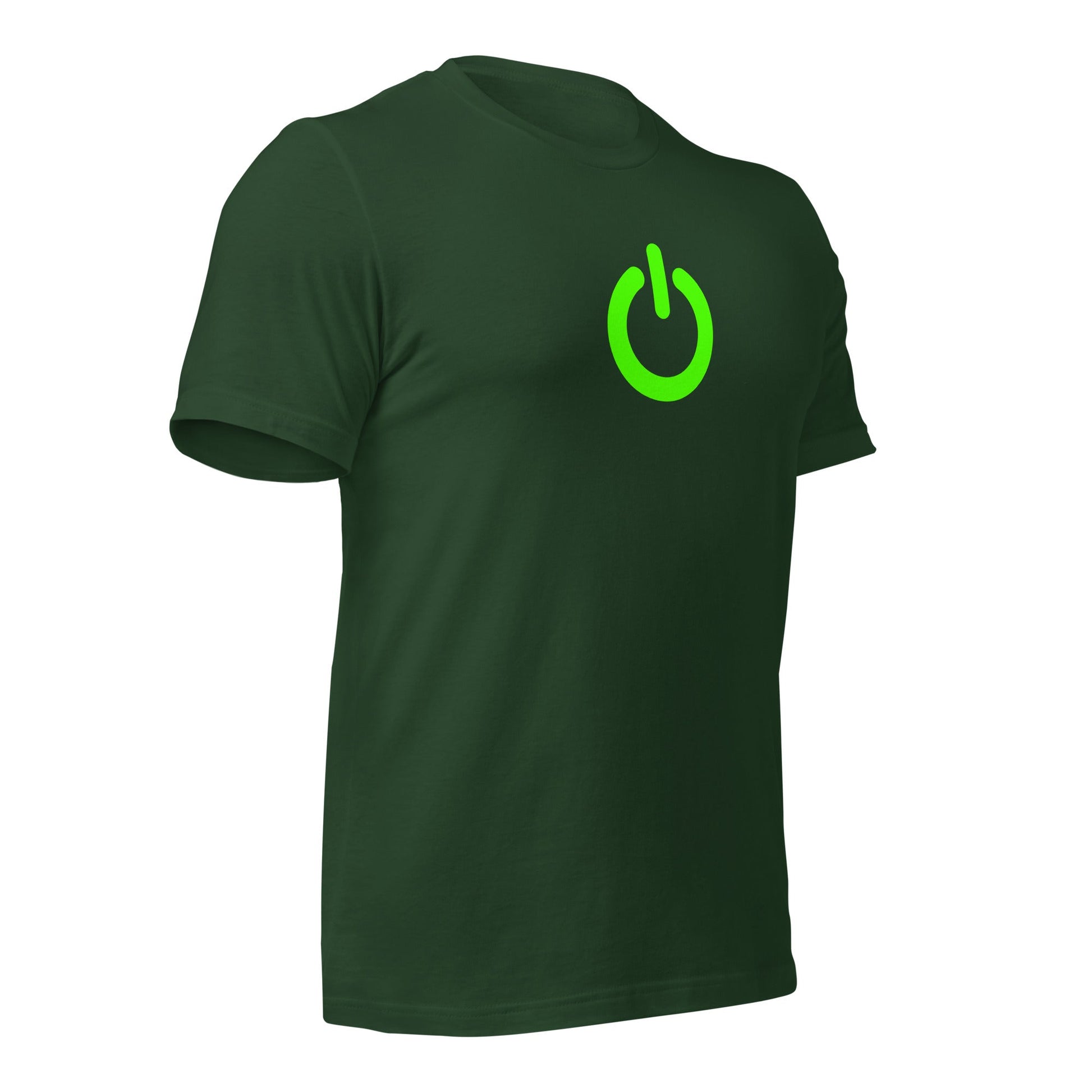 Power on - Unisex t-shirt by DarkByteGear