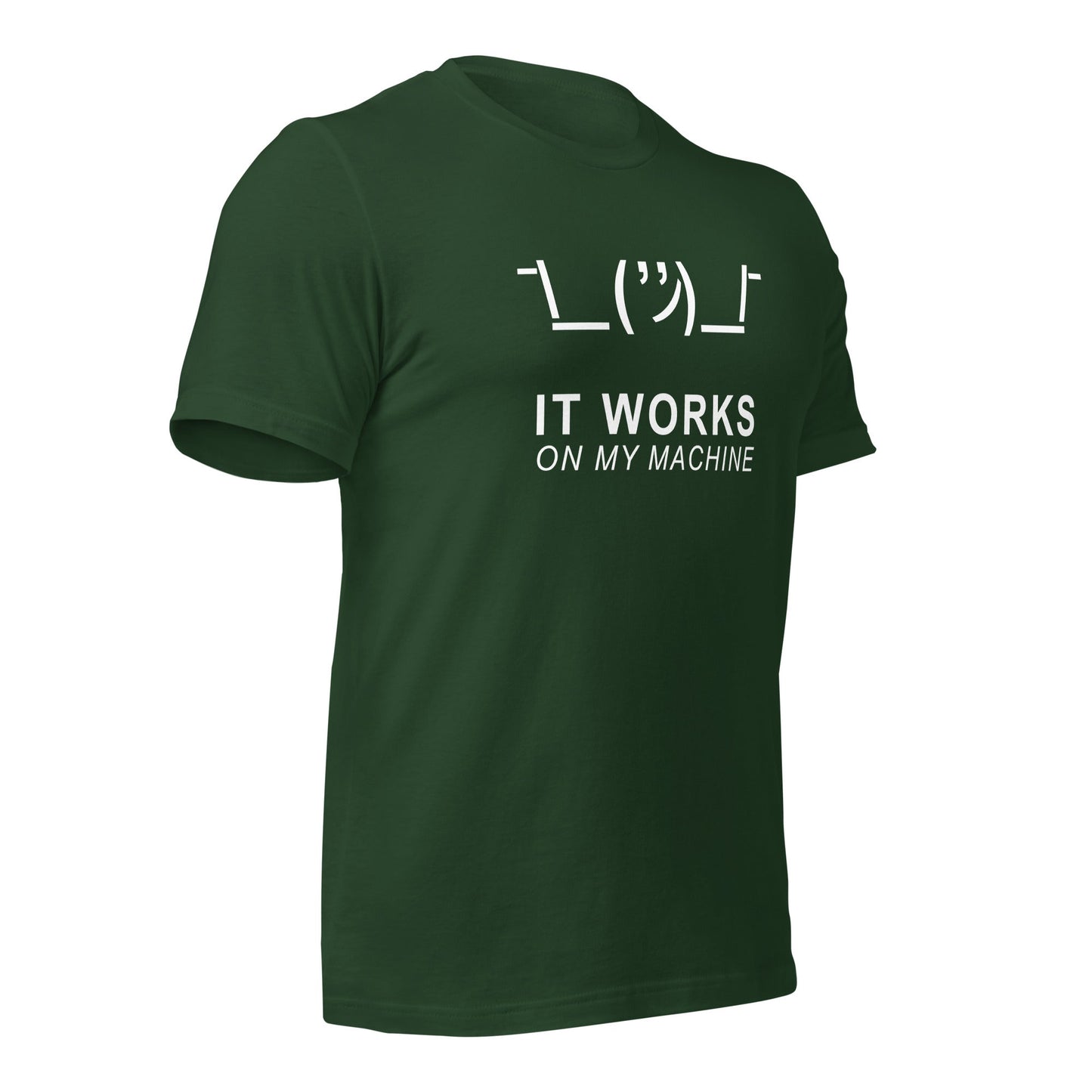 It works on my machine - Unisex t-shirt by DarkByteGear
