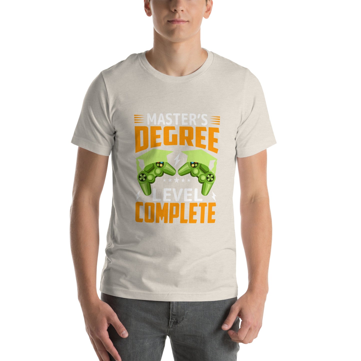 Master Degree Level Complete - Unisex t-shirt by DarkByteGear