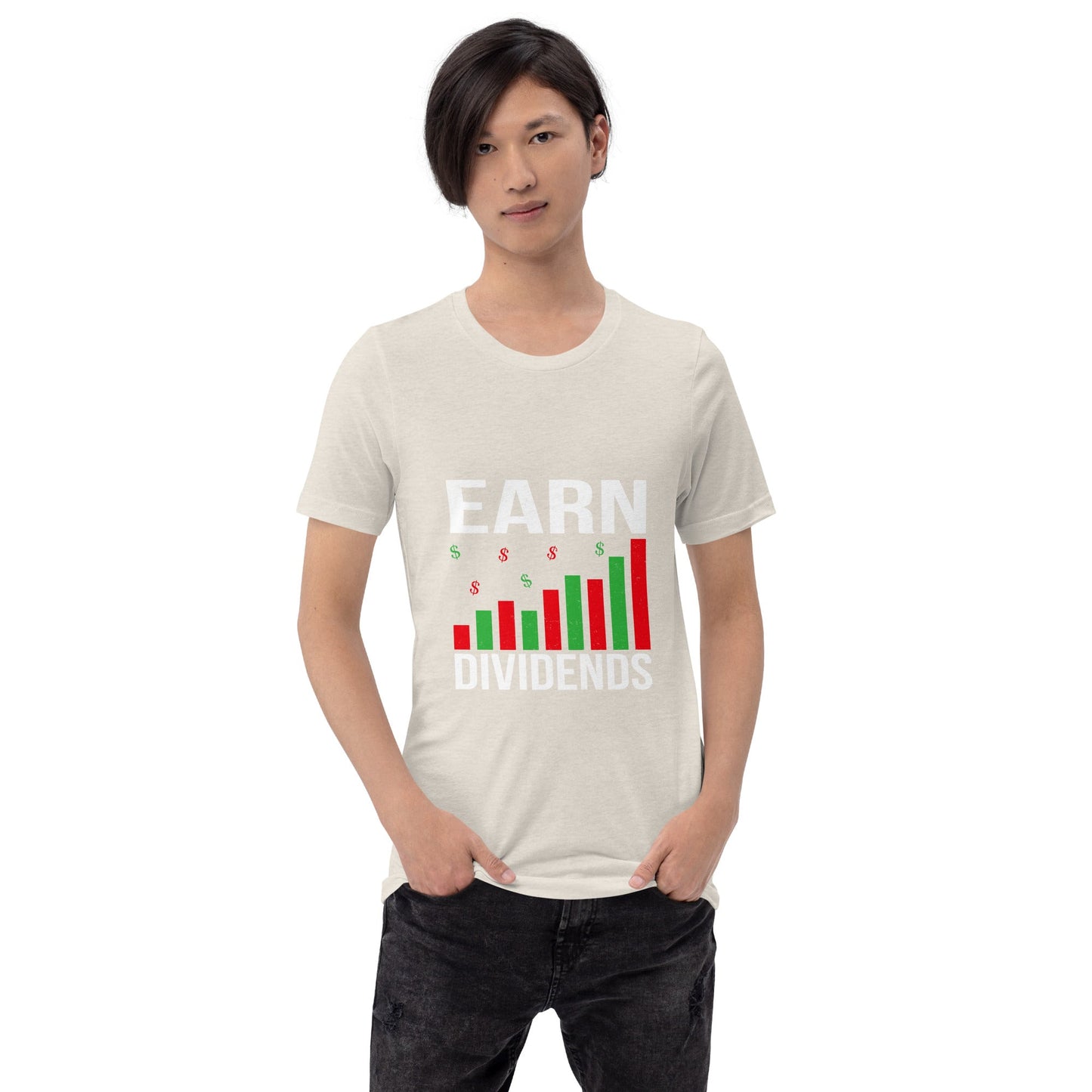Earn Dividends - Unisex t-shirt by DarkByteGear