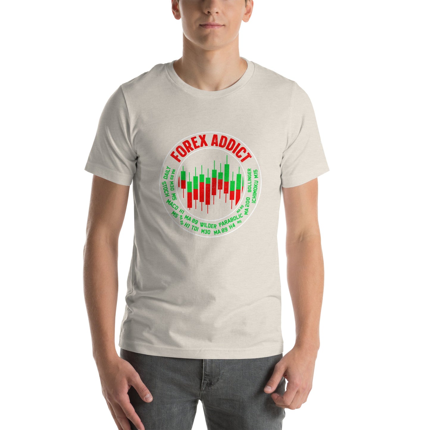 Forex Addict ( RK ) - Unisex t-shirt by DarkByteGear