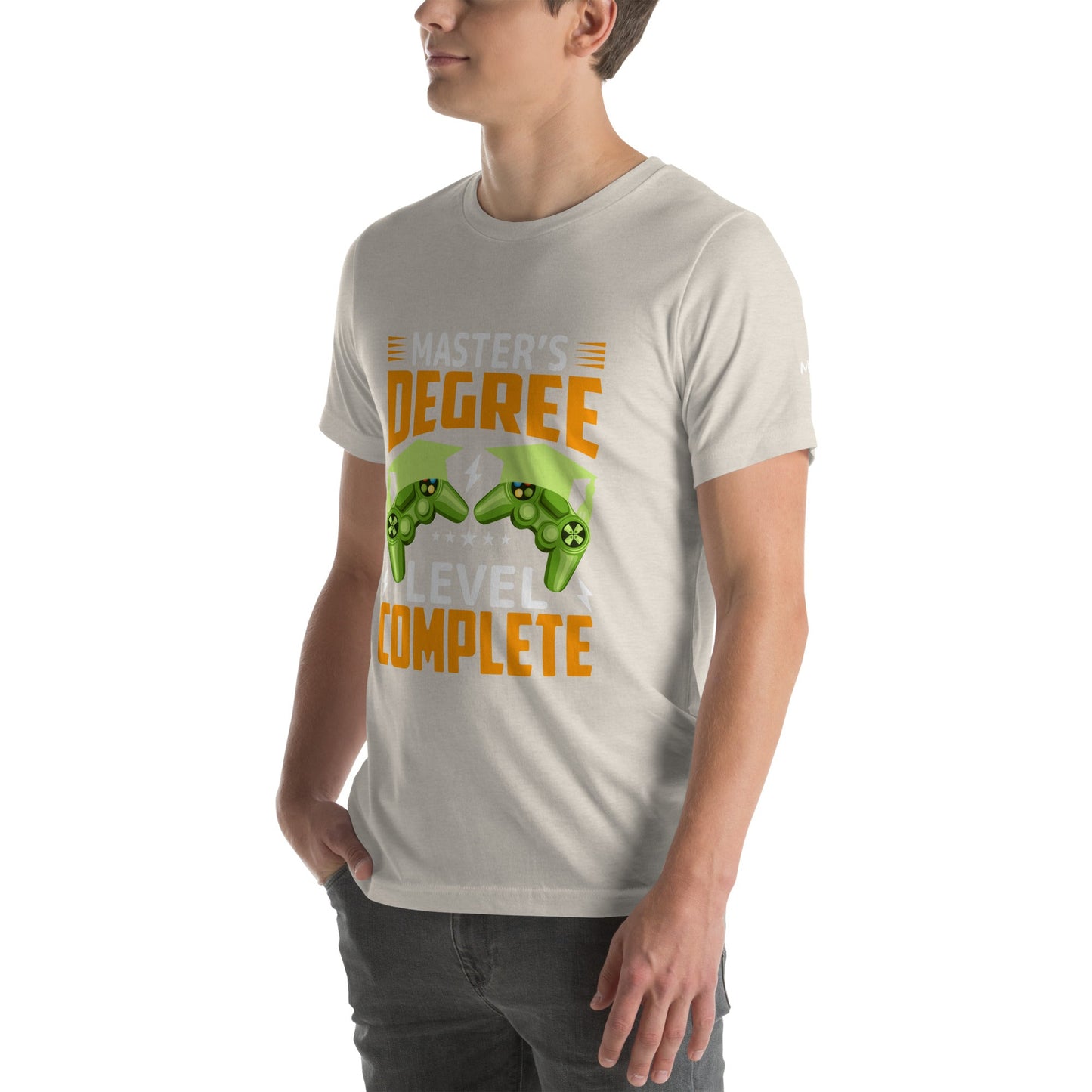 Master Degree Level Complete - Unisex t-shirt by DarkByteGear