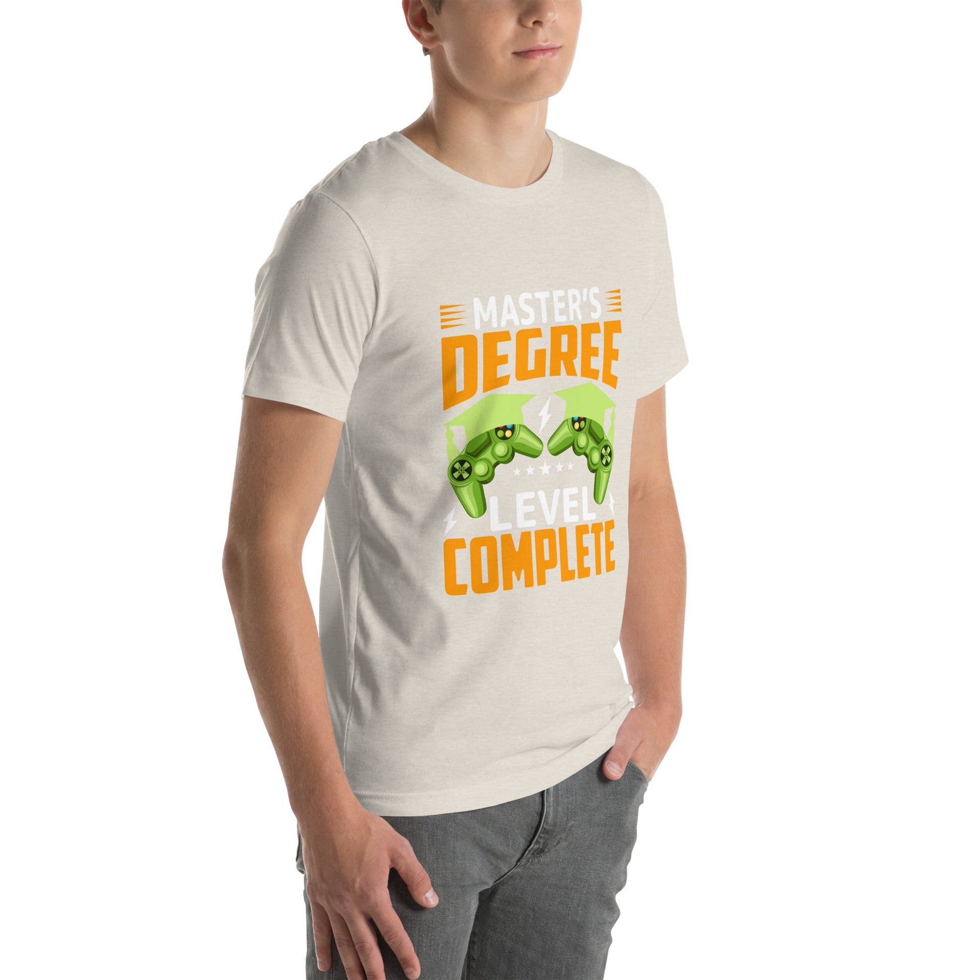 Master Degree Level Complete - Unisex t-shirt by DarkByteGear