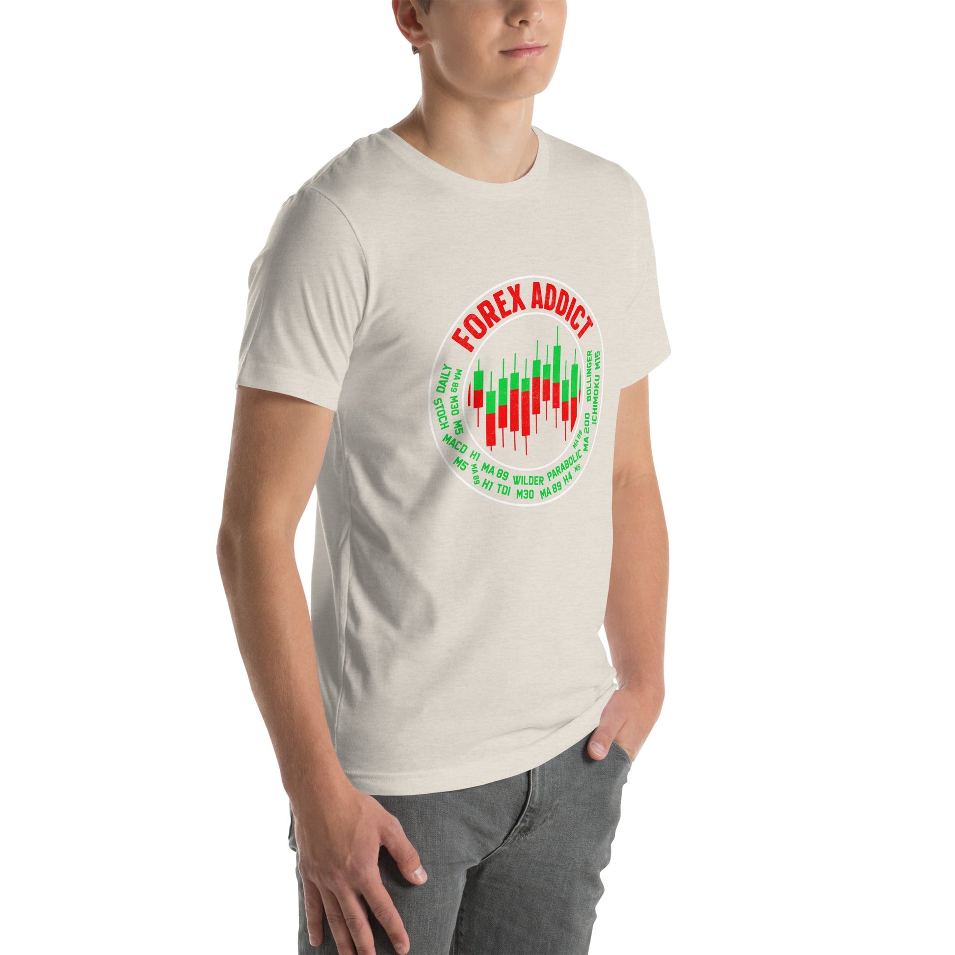 Forex Addict ( RK ) - Unisex t-shirt by DarkByteGear