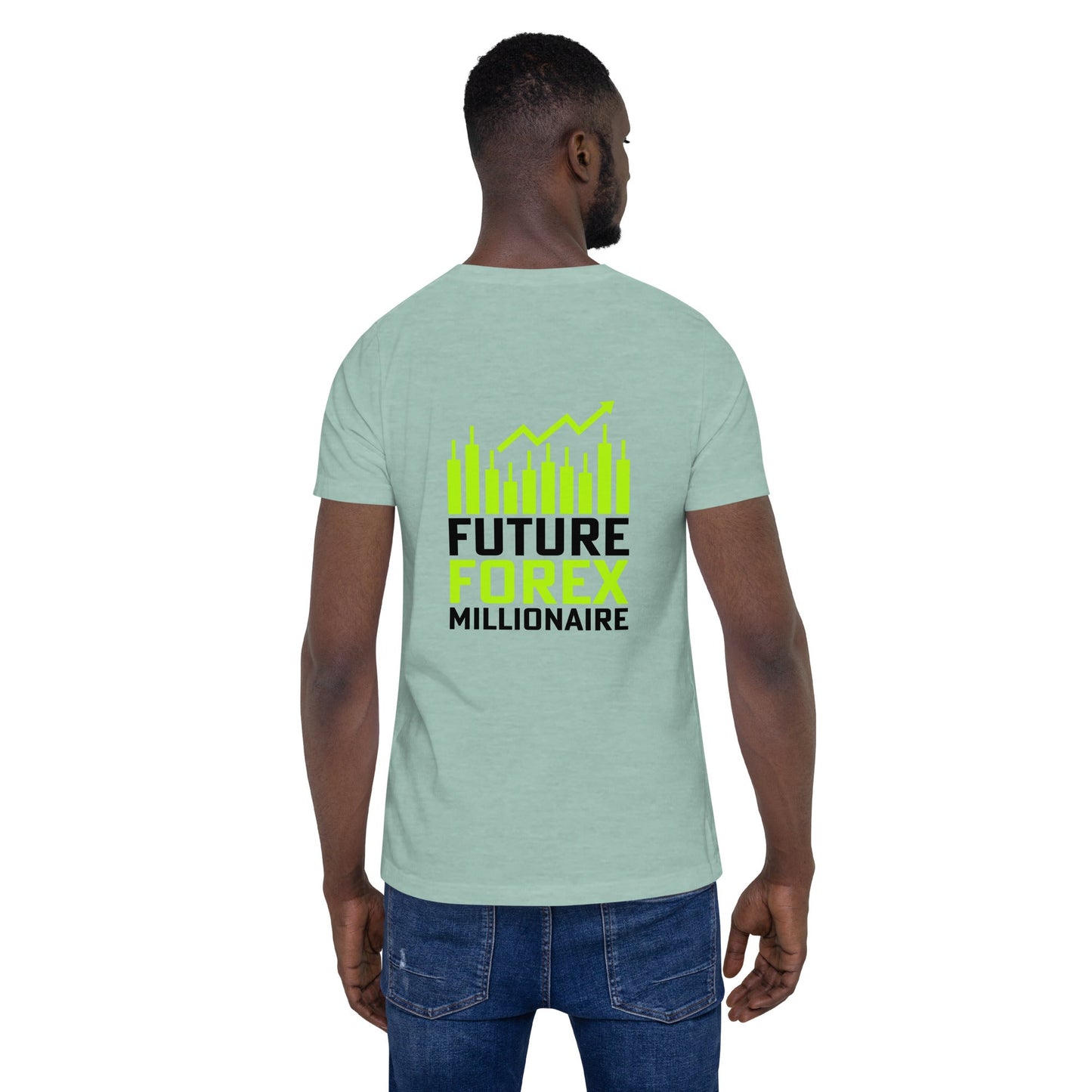 Future Forex Millionaire in Dark Text - Unisex t-shirt by DarkByteGear