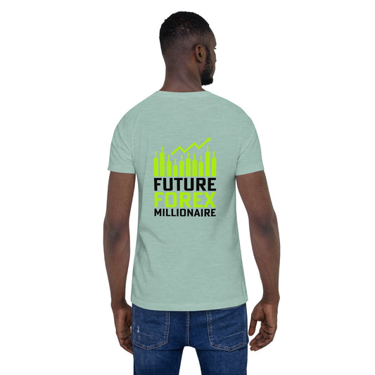 Future Forex Millionaire in Dark Text - Unisex t-shirt by DarkByteGear