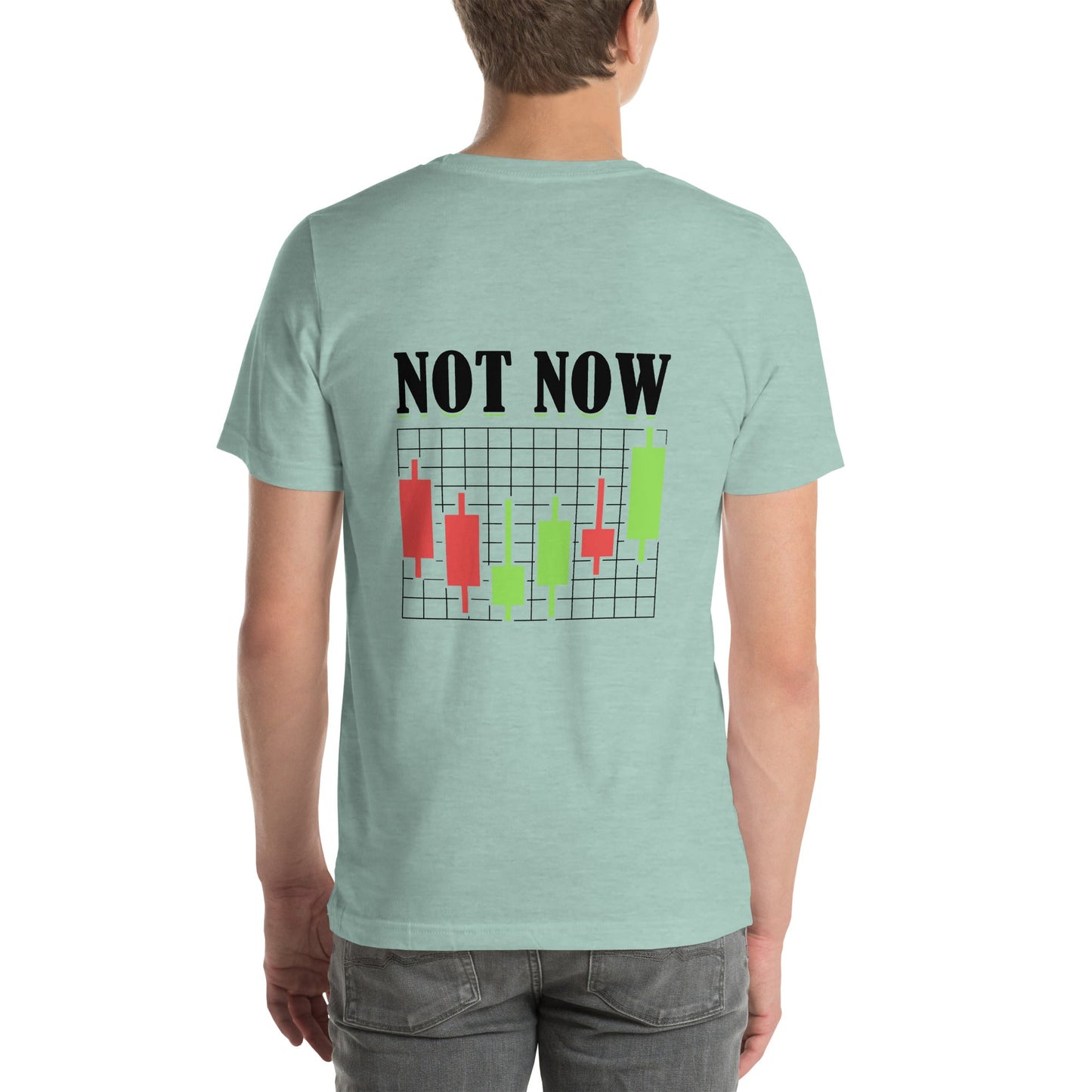 Not Now in Dark Text - Unisex t-shirt by DarkByteGear