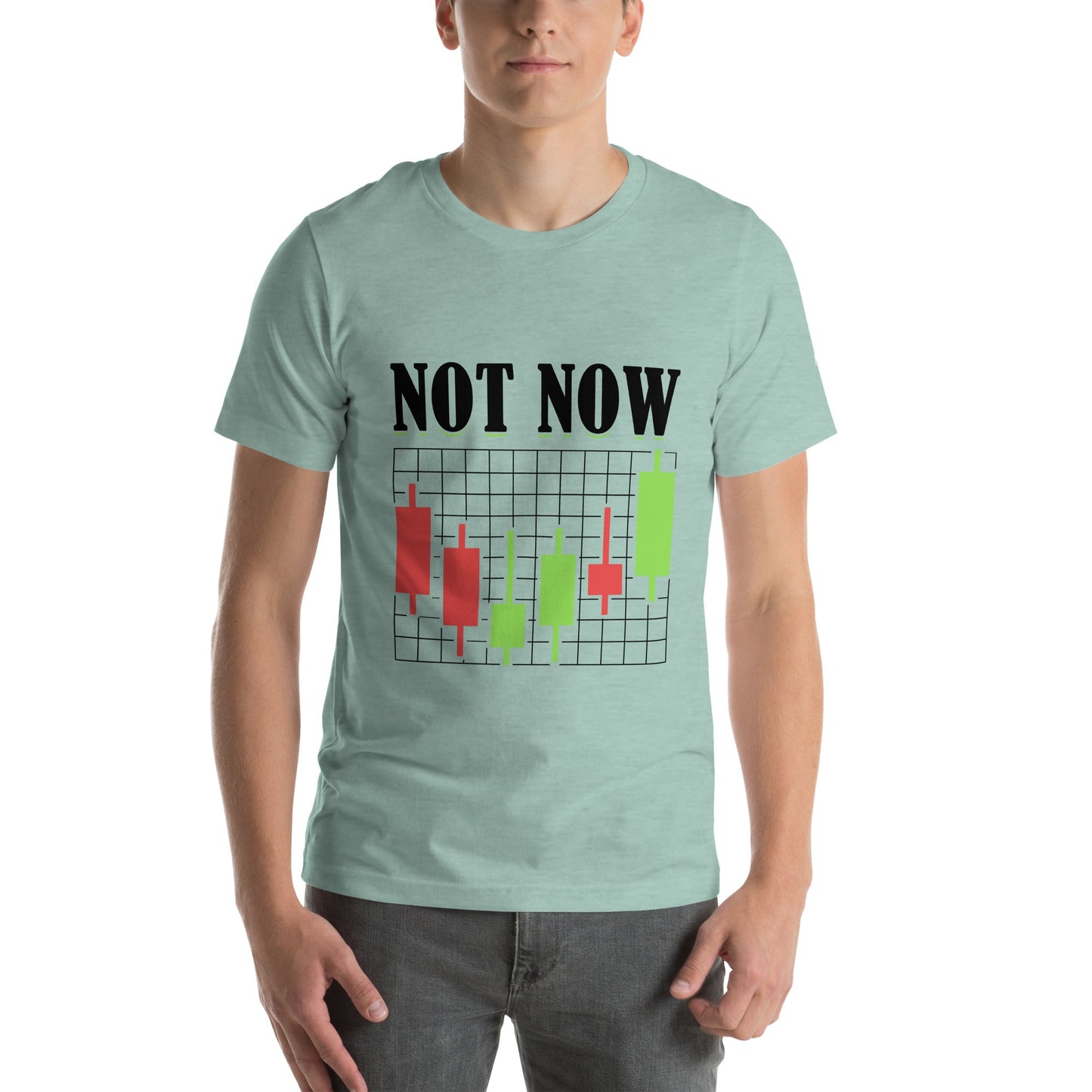 Not Now in Dark Text - Unisex t-shirt by DarkByteGear