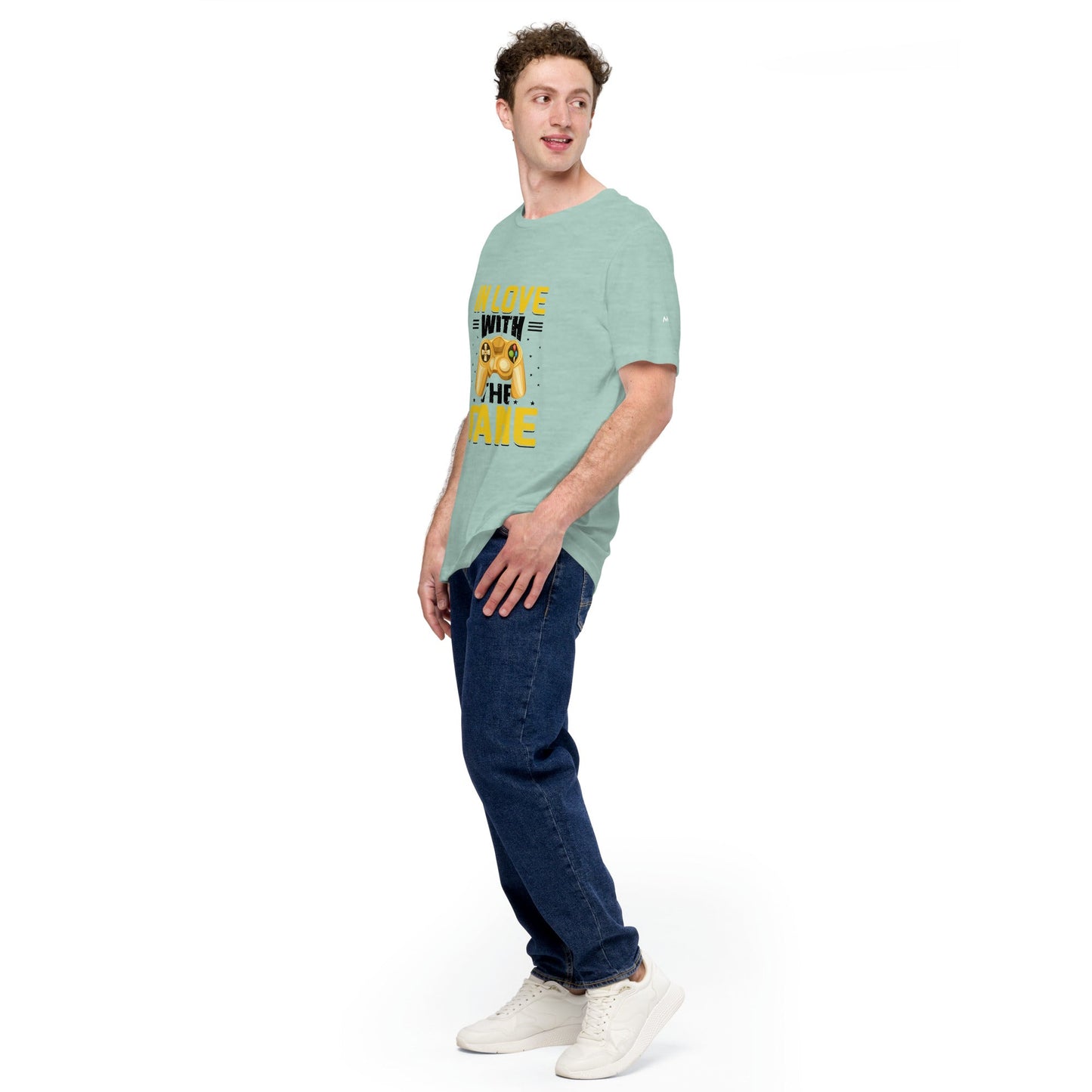 In Love With The Game in Dark Text - Unisex t-shirt by DarkByteGear