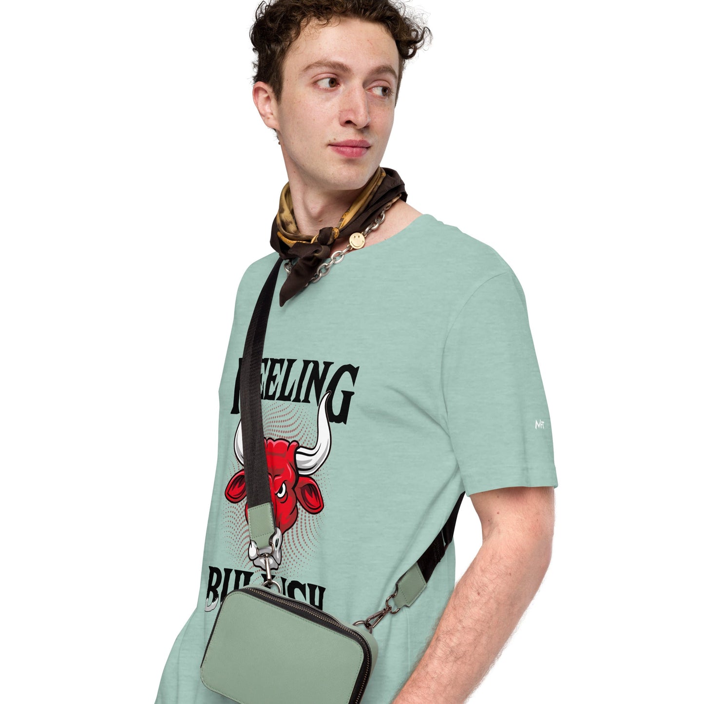 Feeling Bullish in Dark Text - Unisex t-shirt by DarkByteGear