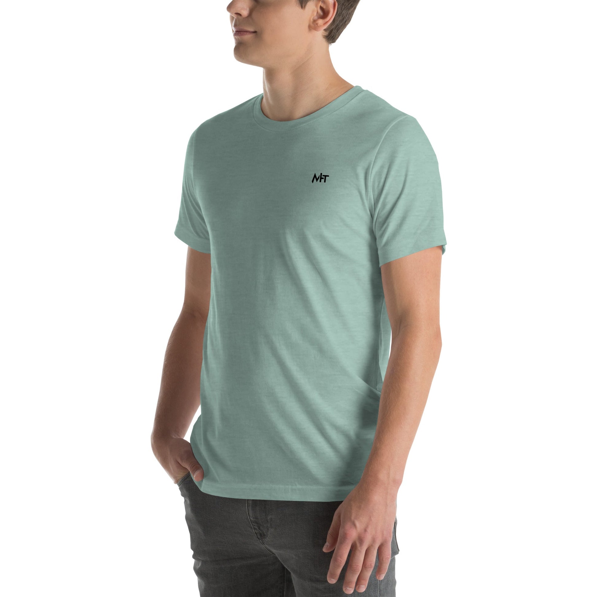 Levelling up to Big Brother V2 in Darker Shade - Unisex t-shirt ( Back Print ) by DarkByteGear