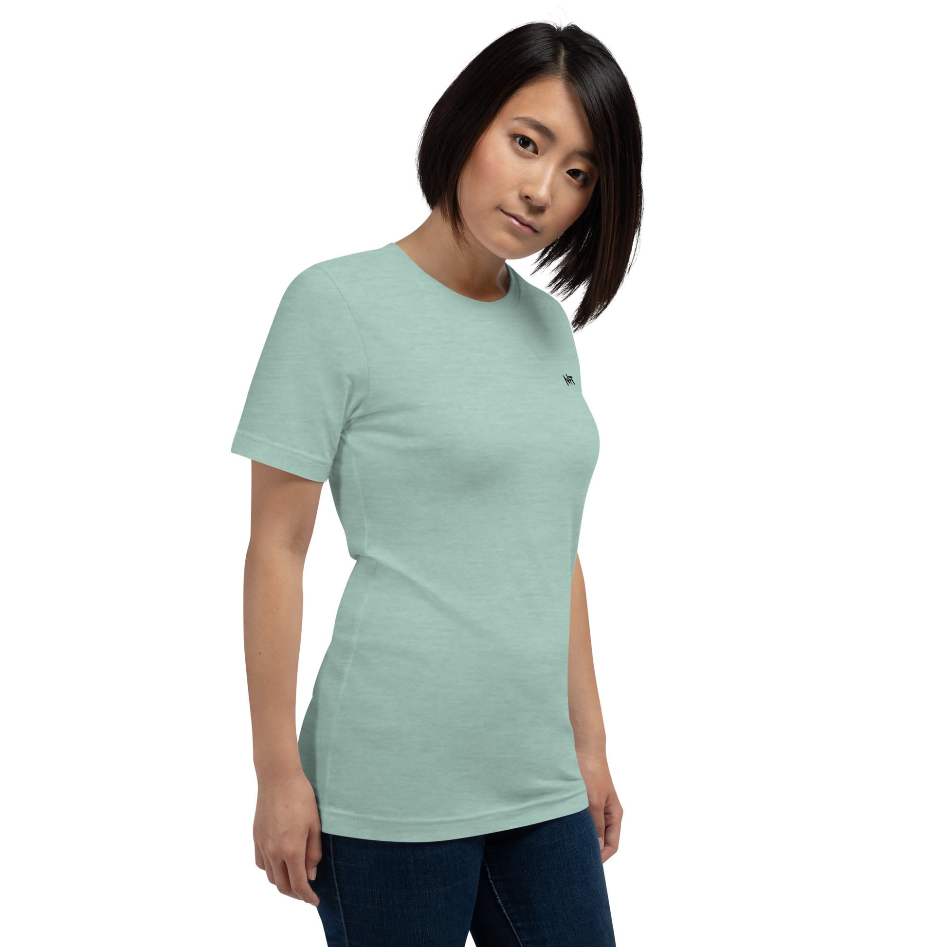 Education is important but trading stocks is more importanter in Dark Text - Unisex t-shirt ( Back Print ) by DarkByteGear