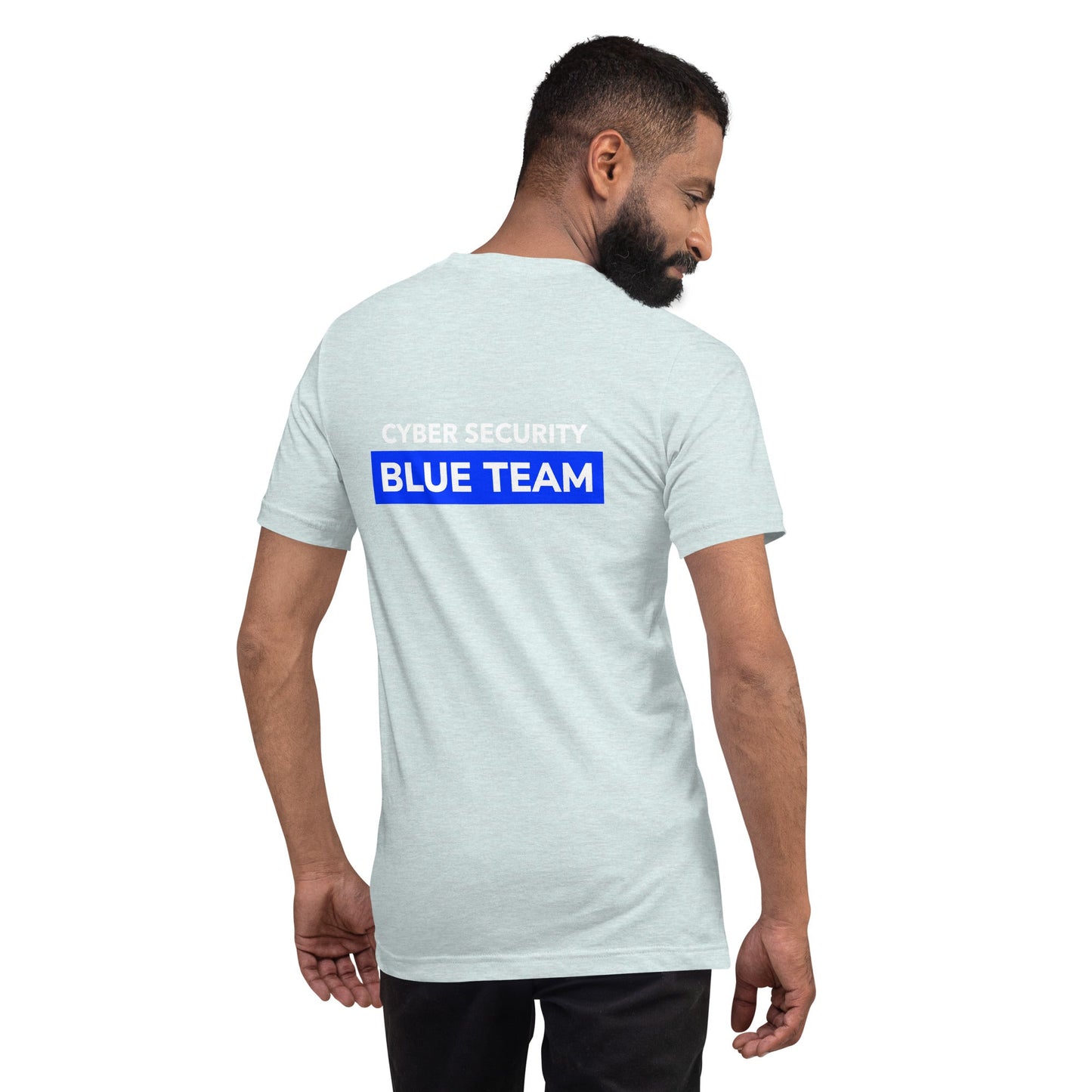 Cyber Security Blue Team V11 - Unisex t-shirt ( Back Print ) by DarkByteGear
