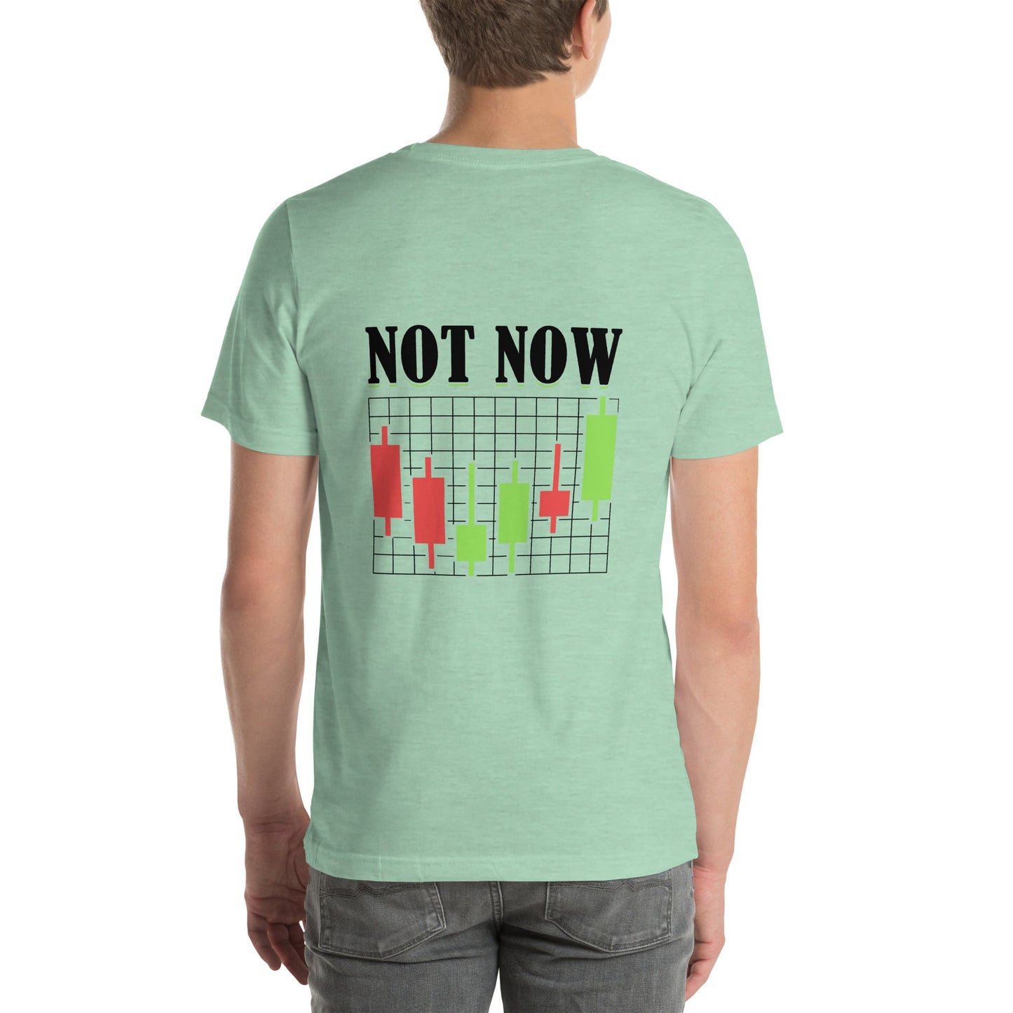 Not Now in Dark Text - Unisex t-shirt by DarkByteGear