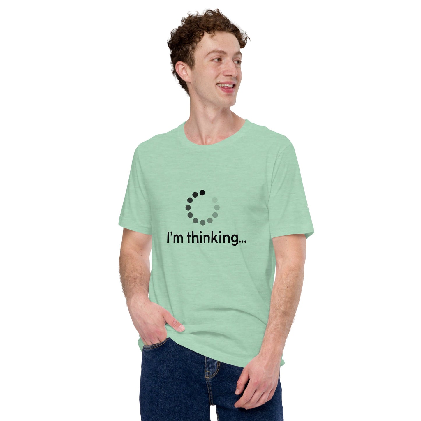 I am thinking - Unisex t-shirt by DarkByteGear
