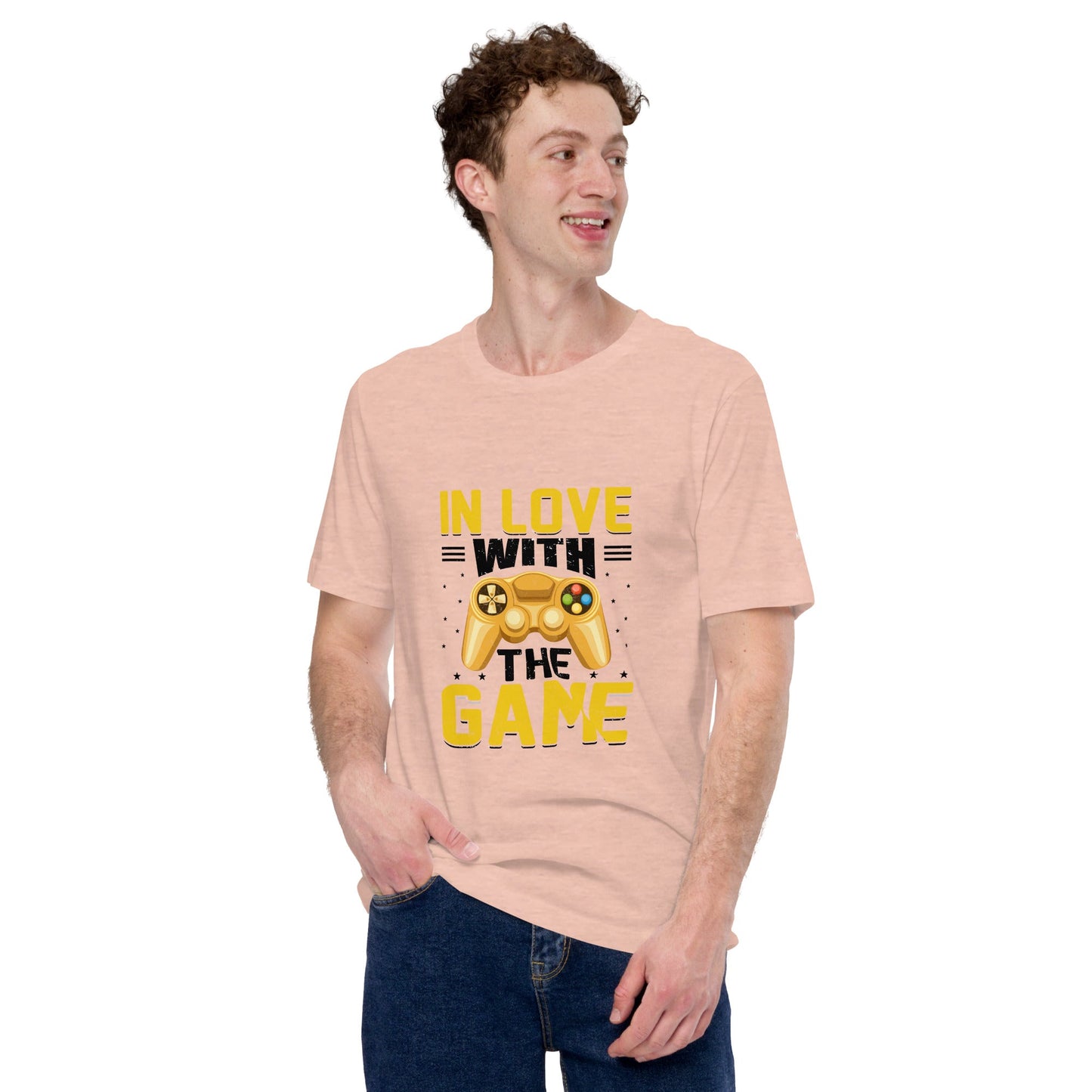 In Love With The Game in Dark Text - Unisex t-shirt by DarkByteGear