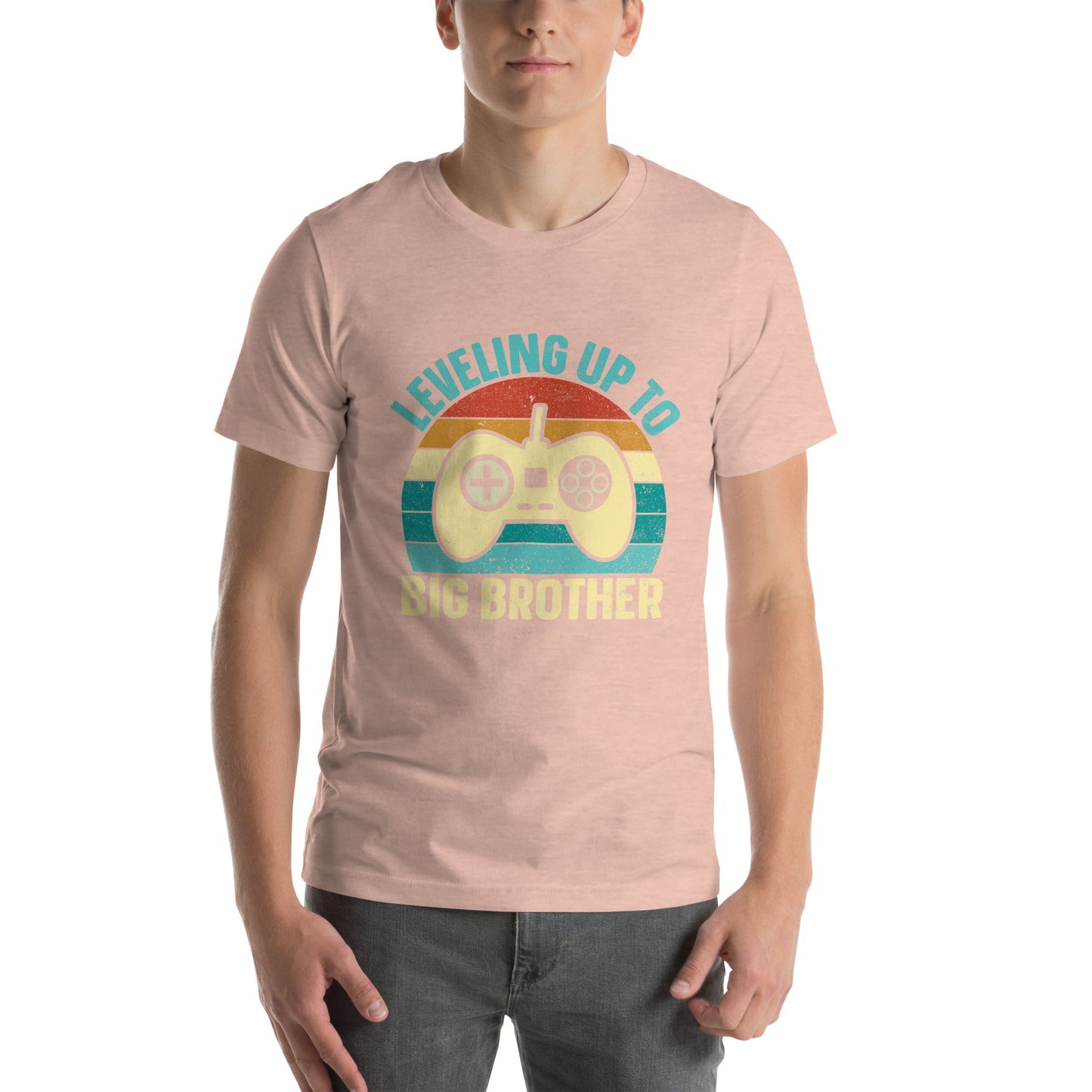 Levelling up to Big Brother V2 in Darker Shade - Unisex t-shirt by DarkByteGear