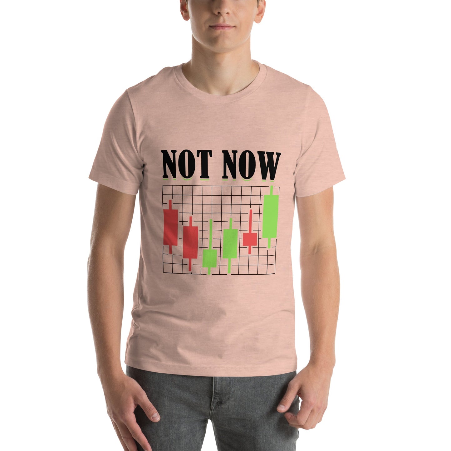 Not Now in Dark Text - Unisex t-shirt by DarkByteGear