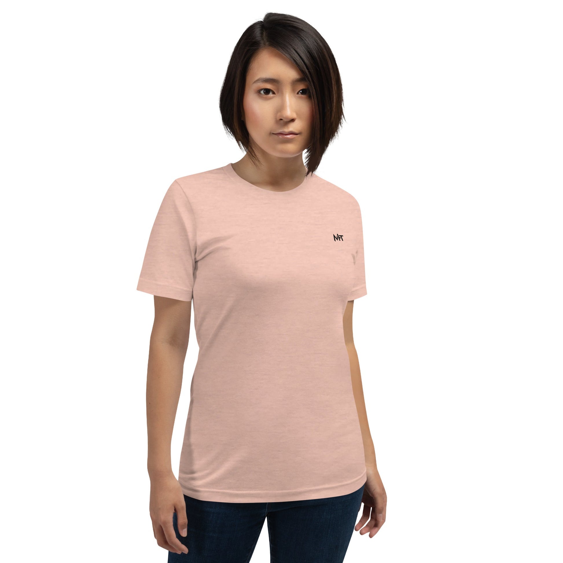Levelling up to Big Sister for light color - Unisex t-shirt ( Back Print ) by DarkByteGear