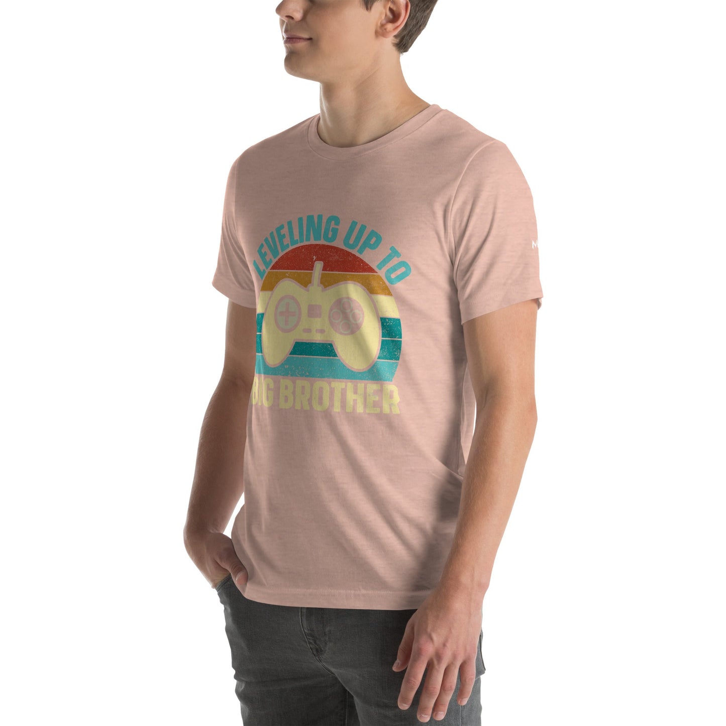 Levelling up to Big Brother V2 in Darker Shade - Unisex t-shirt by DarkByteGear