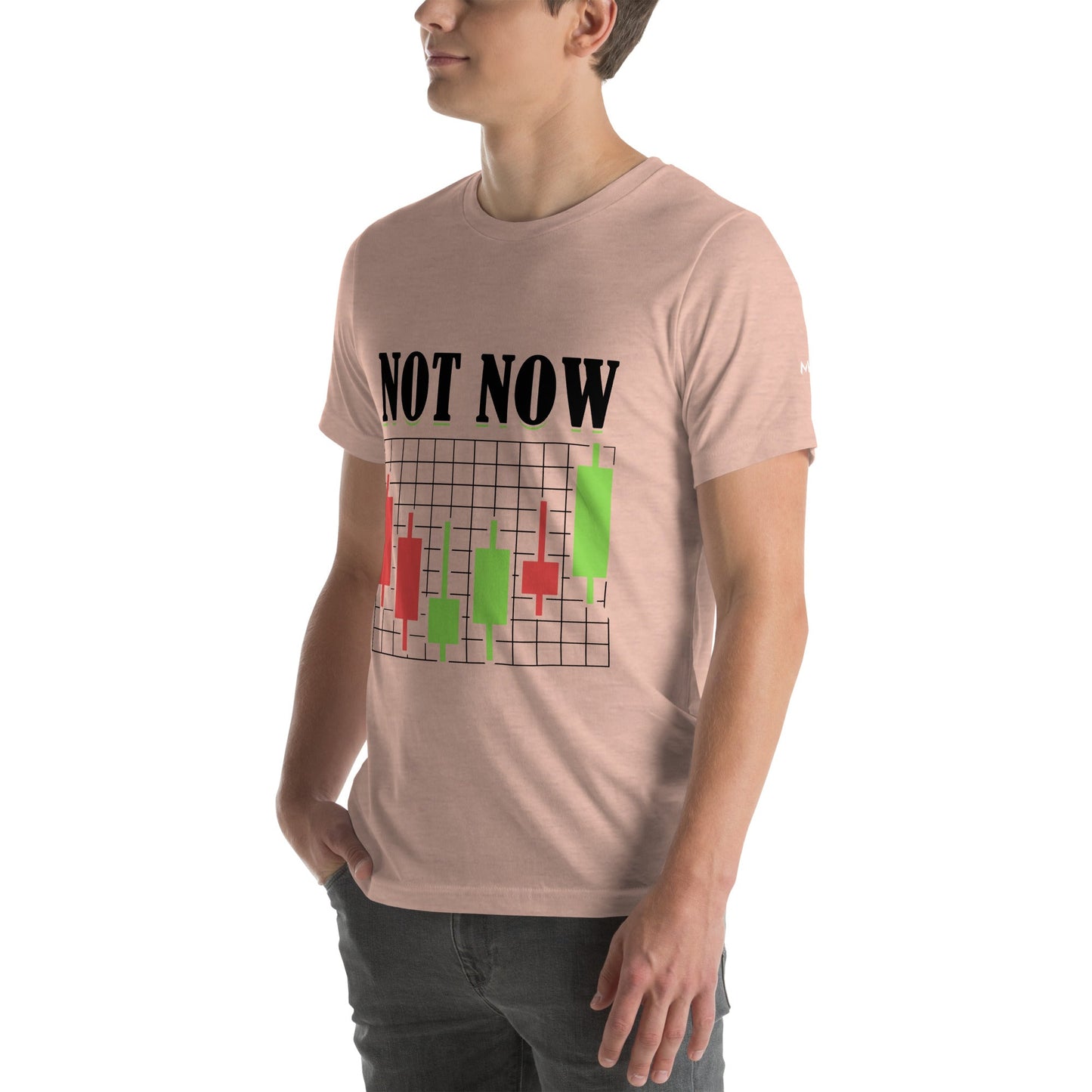 Not Now in Dark Text - Unisex t-shirt by DarkByteGear