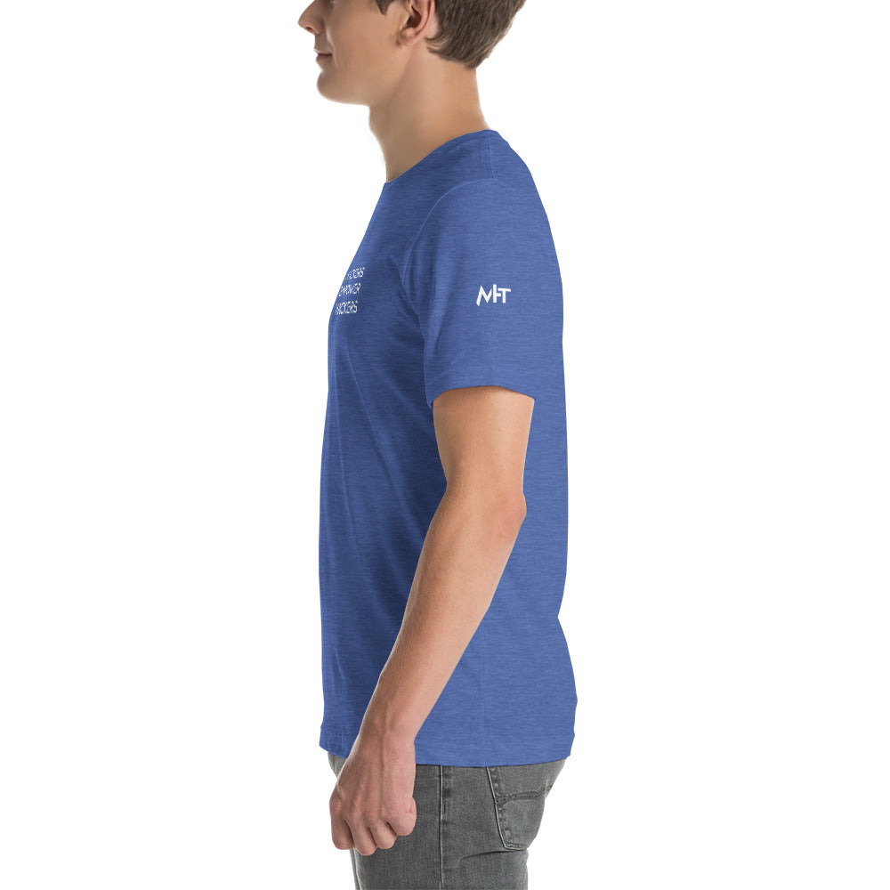 MHT - hackers empower hackers - Short-sleeve unisex t-shirt by DarkByteGear