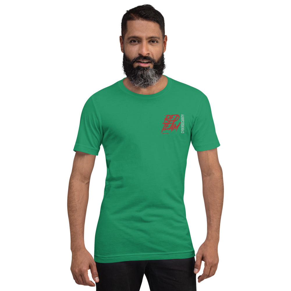 Cyber Security Red Team V10 - Short-sleeve unisex t-shirt ( embroidered ) by DarkByteGear