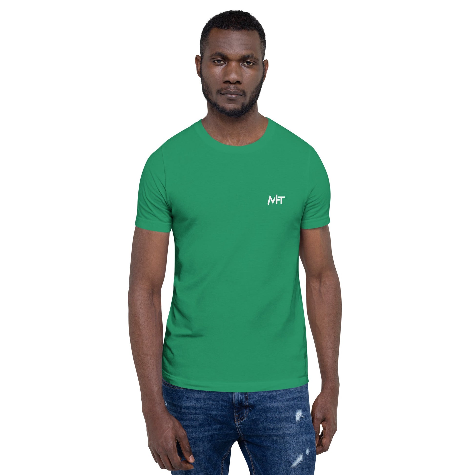 Crypto King - Unisex t-shirt (back print) by DarkByteGear