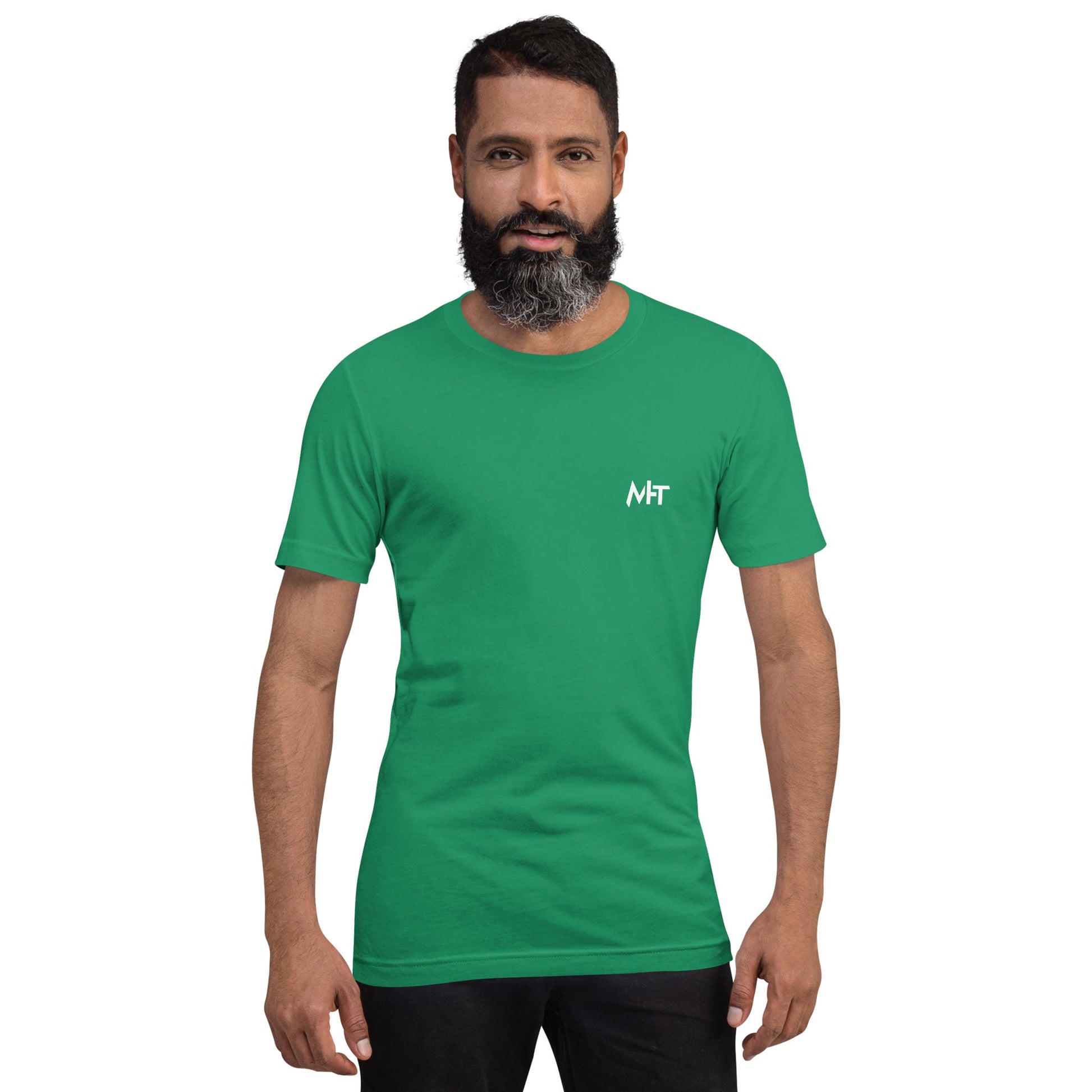 Bitcoin is the way - Unisex t-shirt (back print) by DarkByteGear