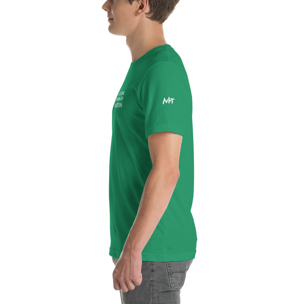 MHT - hackers empower hackers - Short-sleeve unisex t-shirt by DarkByteGear